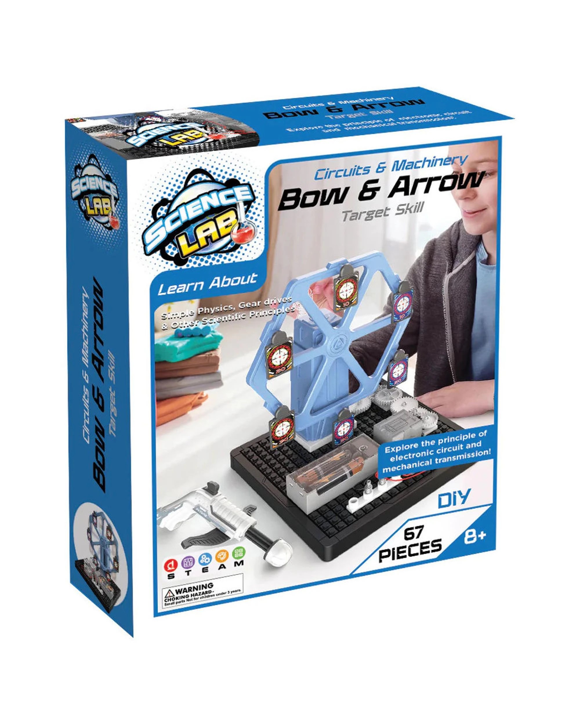 1 Science Lab Circuits and Machinery Bow and Arrow DIY Set, 1 of 1