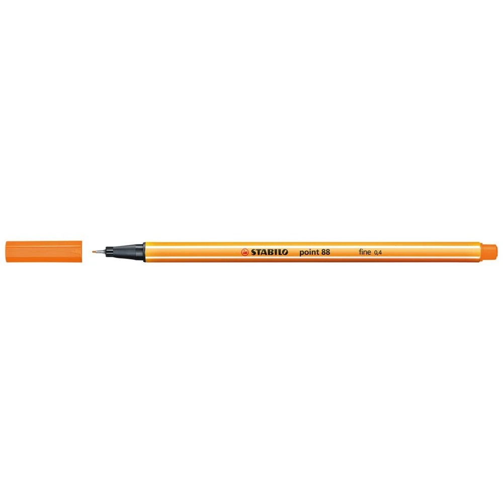 1 Stabilo Point 88 Fineliner 0.4mm Orange, 1 of 2