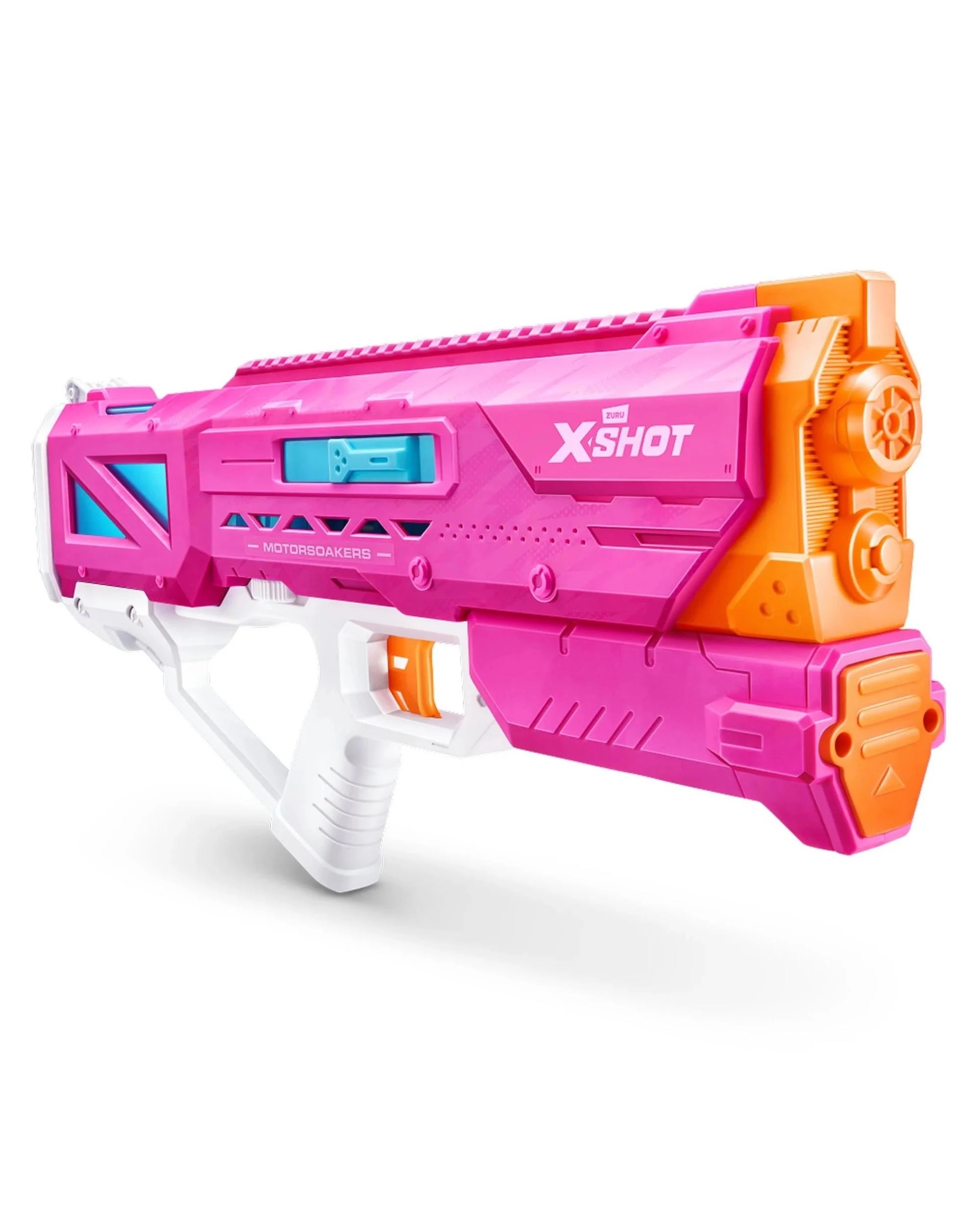 3 Zuru XShot Fast Fill Motor Soakers Hydra Pulse Water Blaster - Pink, 3 of 7