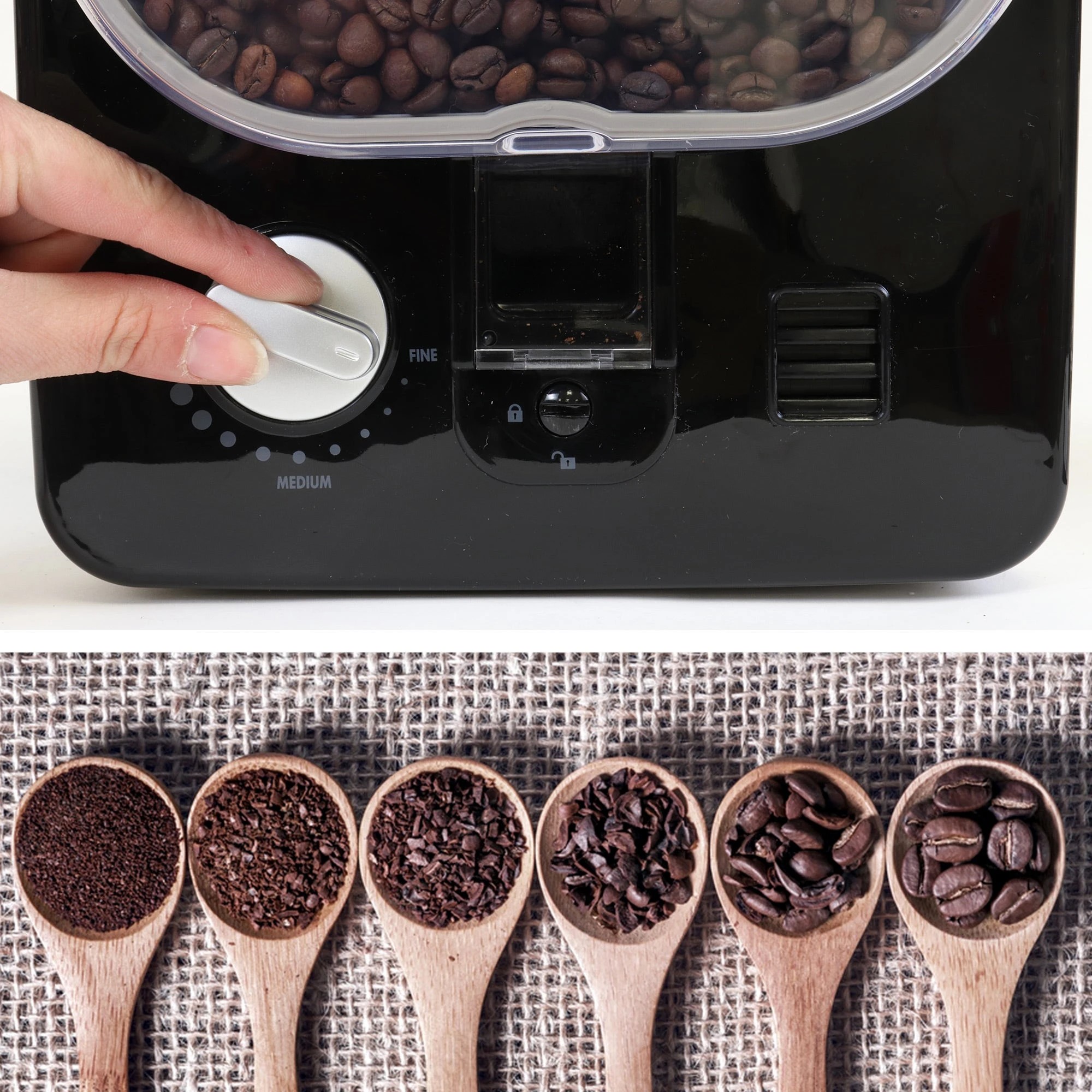 4 Kenmore Elite Automatic Coffee Maker with Burr Grinder - Silver, 4 of 8