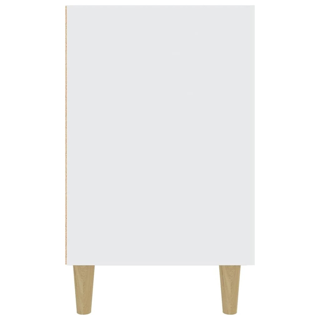 4 vidaXL Sideboard Ample Storage - White, 4 of 10