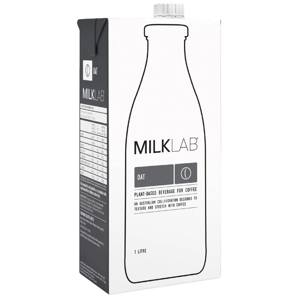 1 MILKLAB Oat Milk 1L, 1 of 2