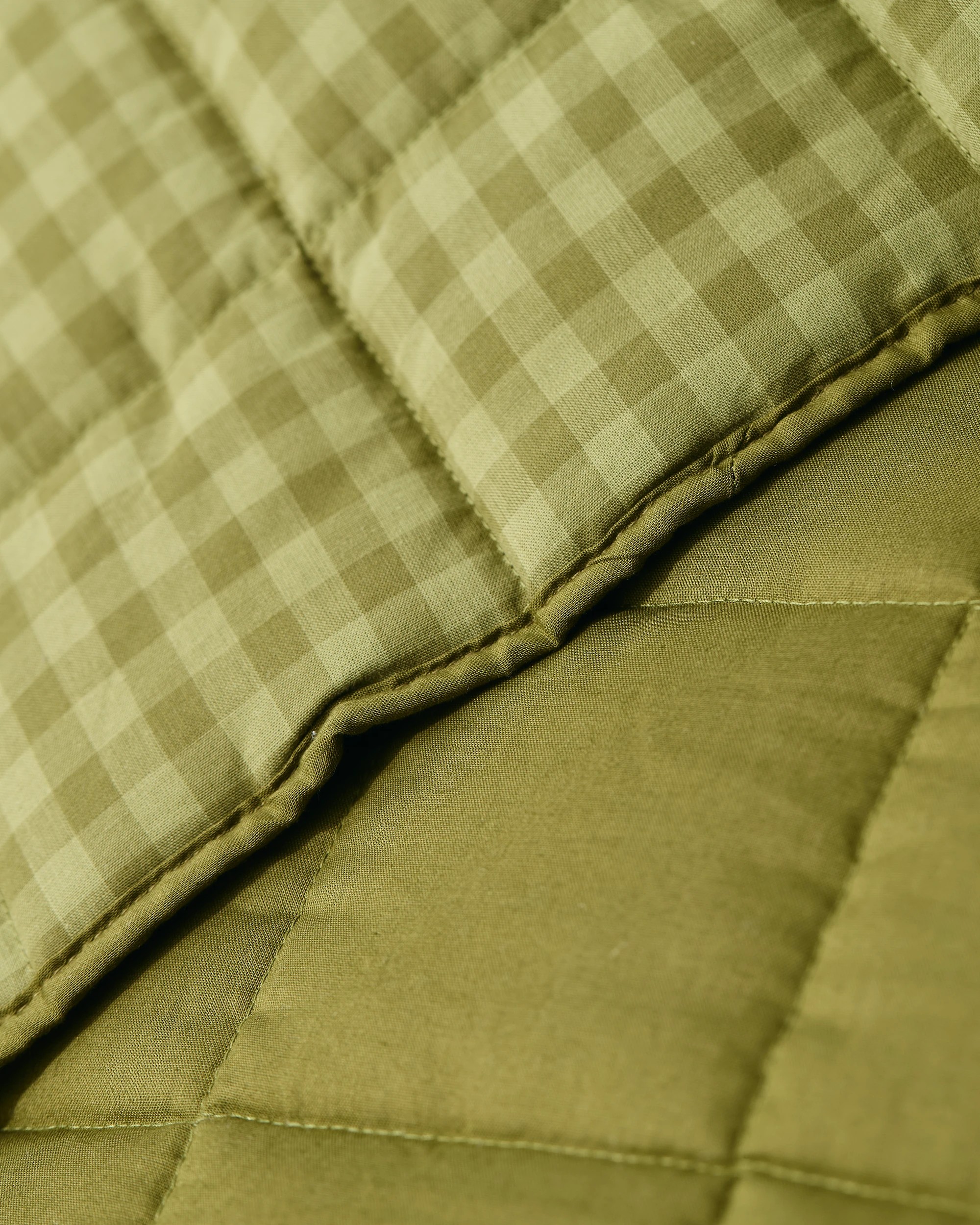 2 Target Hudson Gingham Cotton Coverlet - Super King Bed - Green, 2 of 7