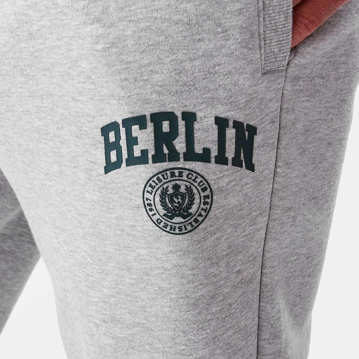 6 Logo Track Pants Grey Marle, 6 of 6