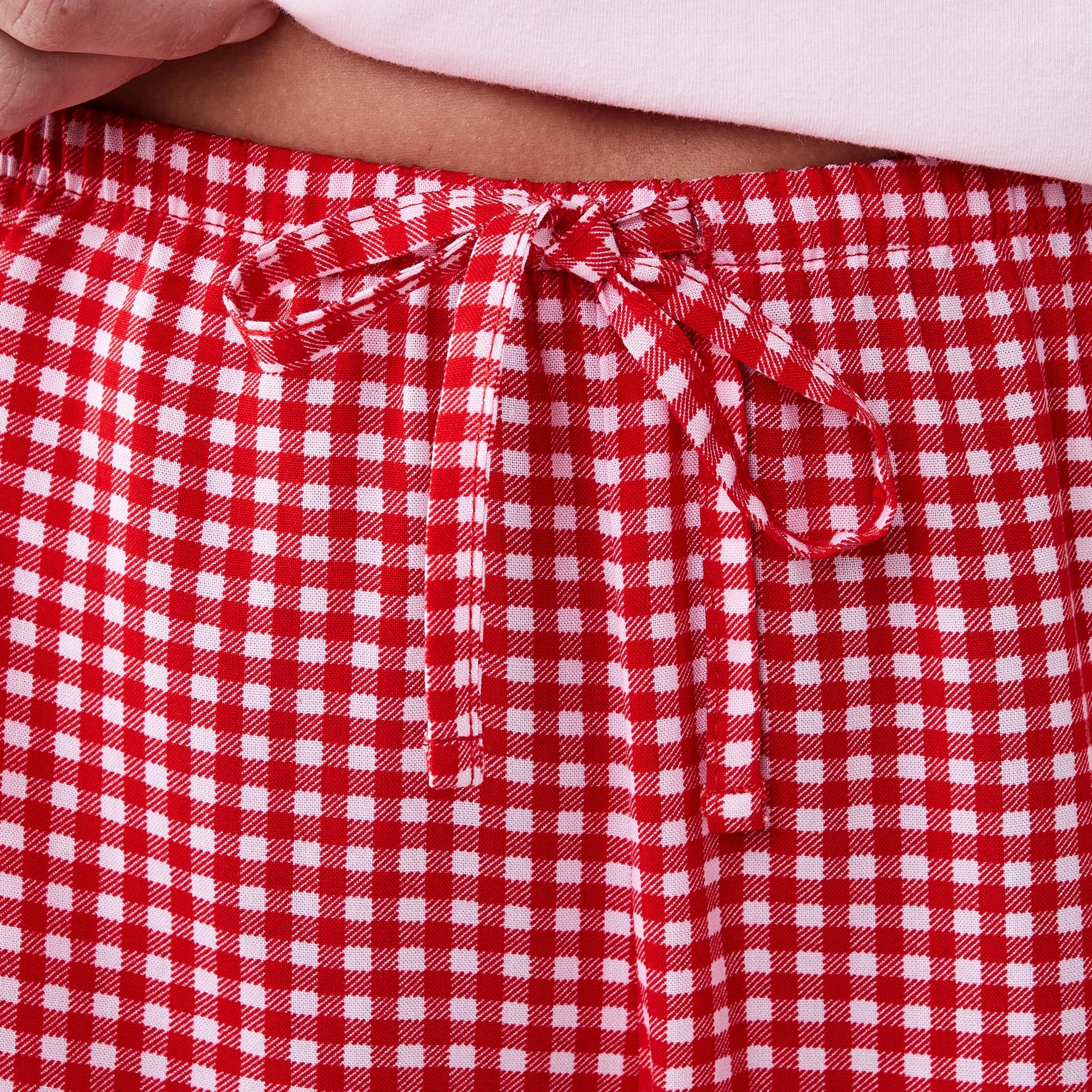 6 Print Knit T-shirt and Woven Shorts Pyjama Set Sweet Brry, 6 of 8