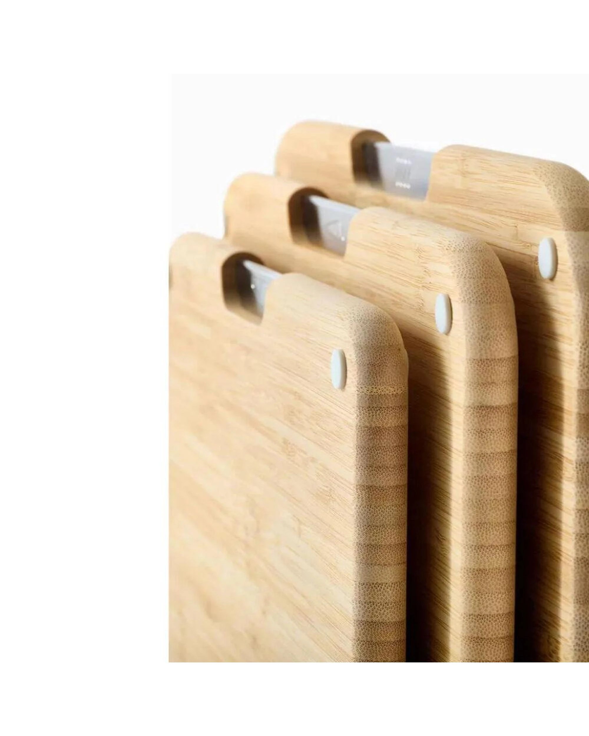 3 Joseph Joseph Nest Boards Bamboo Chopping Board Set  3 Piece, 3 of 8