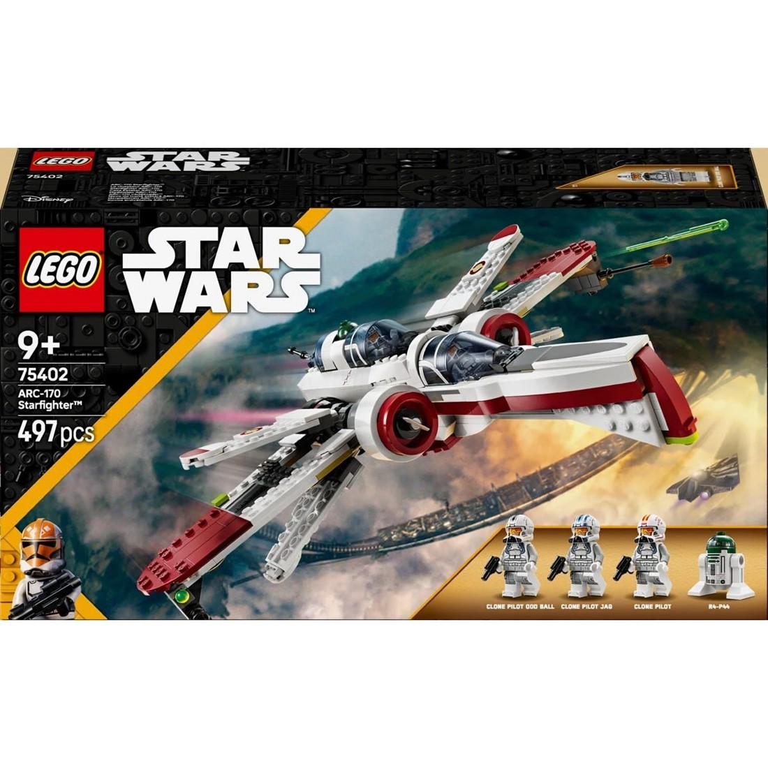 1 LEGO Star Wars ARC-170 Starfighter 75402, 1 of 10