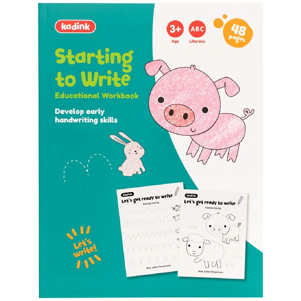 1 Kadink Workbook 48 Pages Starting to Write, 1 of 4