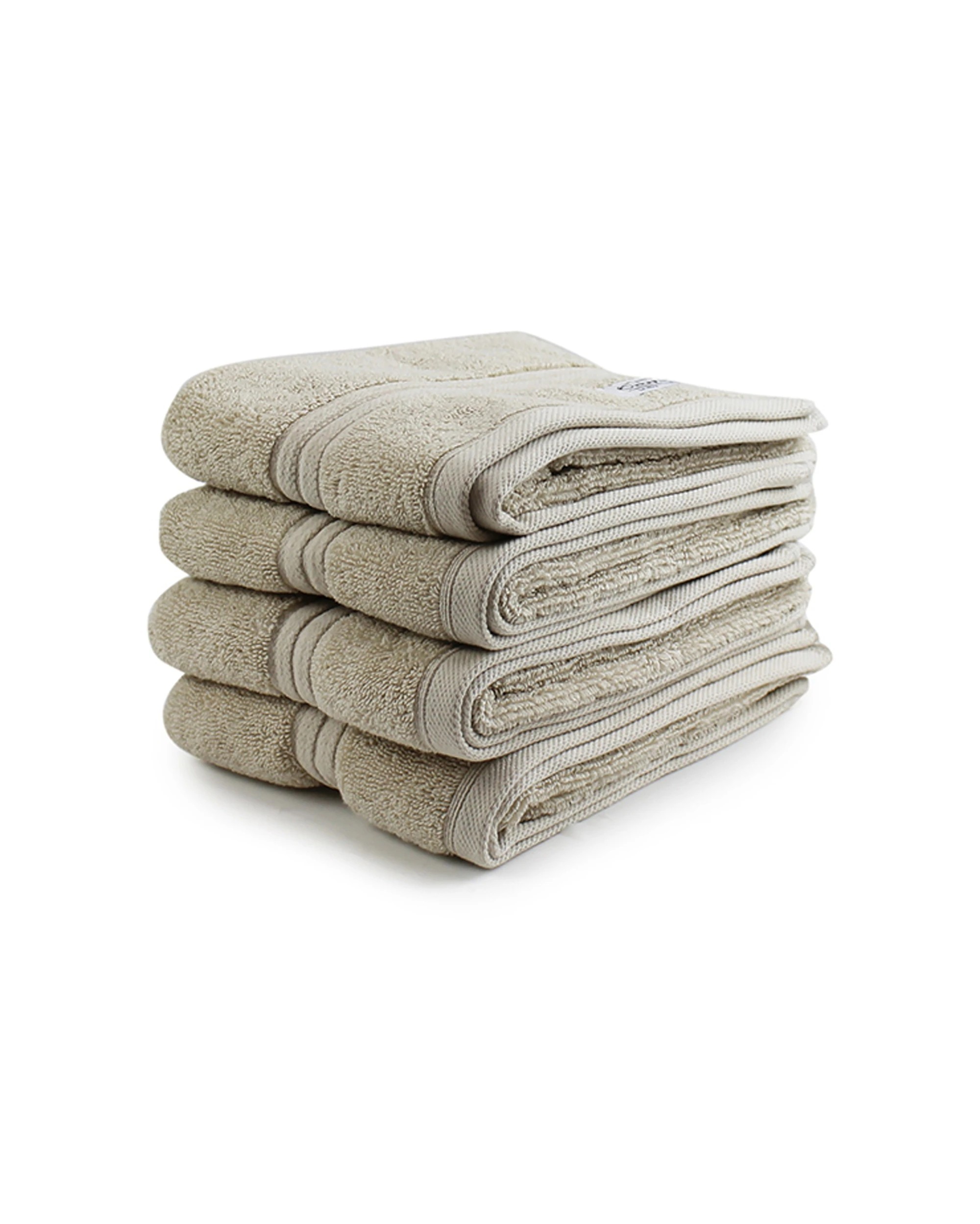 1 Onkaparinga Flinders Hand Towel 600GSM Linen 4pc 45x65cm - Natural, 1 of 1