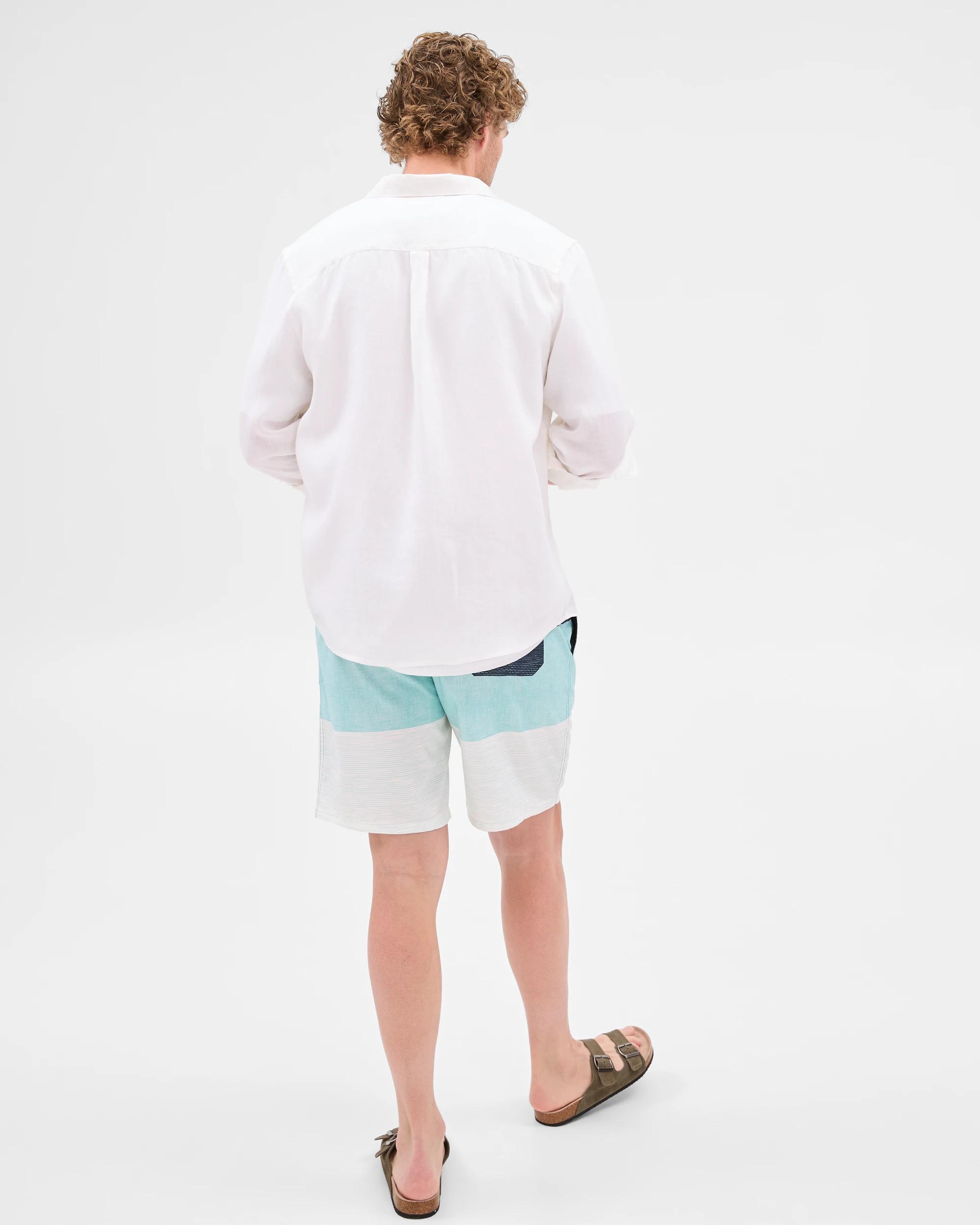 7 Target Blocked Swim Boardshorts AQUA, 7 of 10