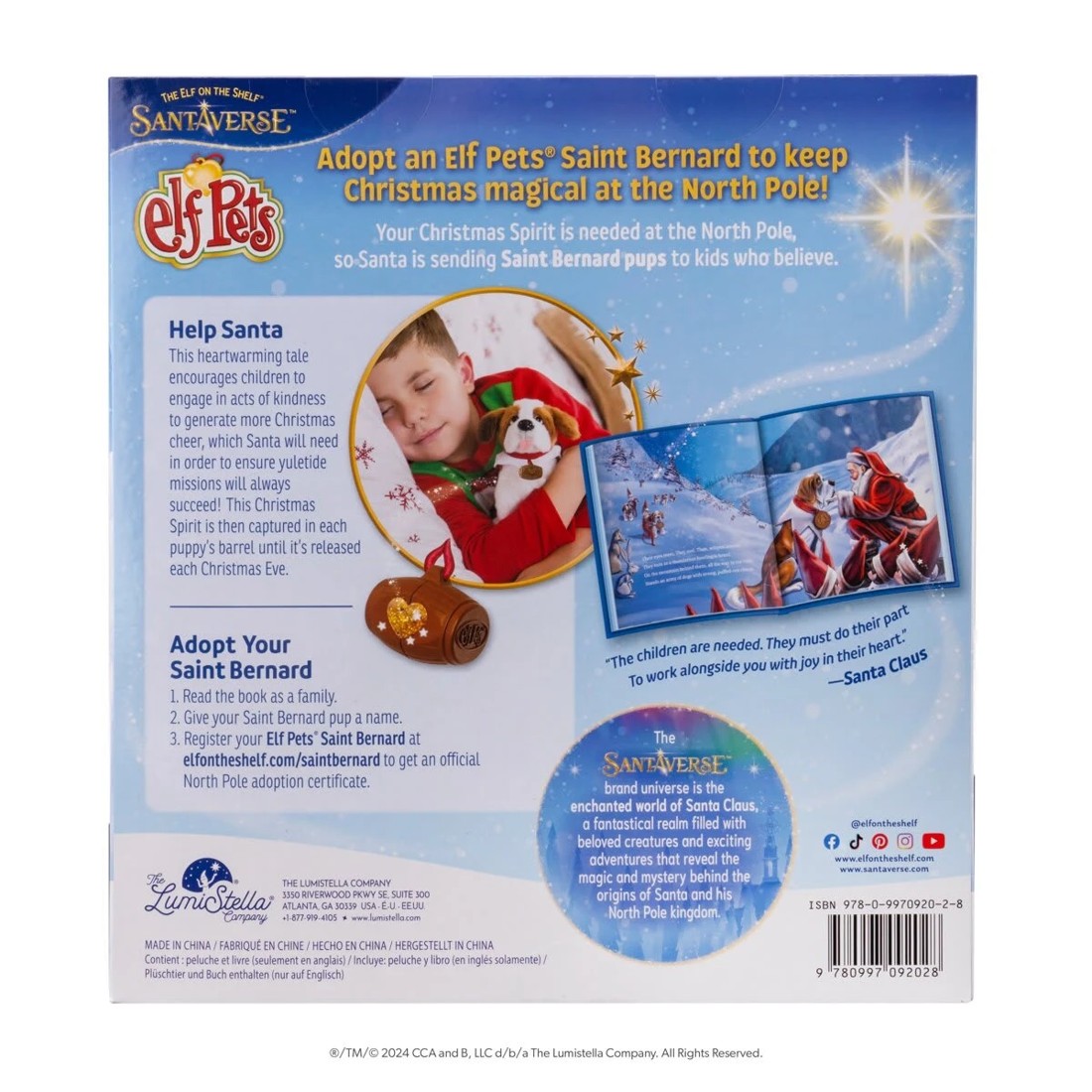 7 Elf Pets: A Saint Bernard Tradition by Chanda A. Bell - Book, 7 of 7