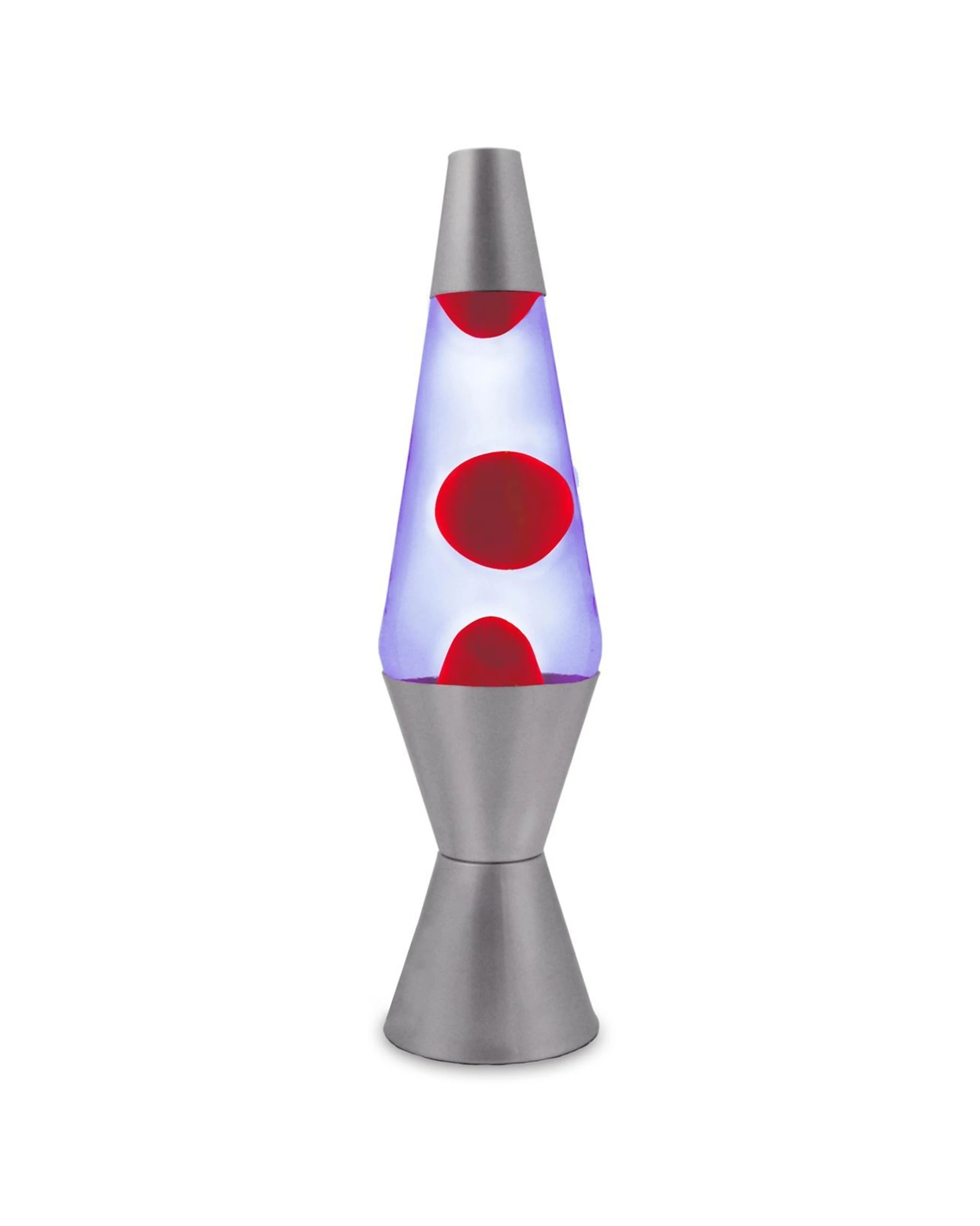 3 Purple Red Wax Liquid Lava Lamp Retro Style Desk/bedside Light Home Decor 37cm
 - Purple, 3 of 3