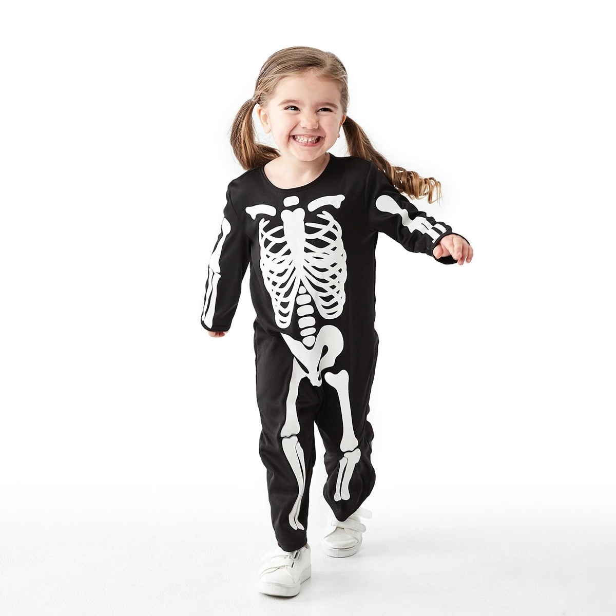 2 Toddler Skeleton Costume - Ages 2-3, 2 of 10