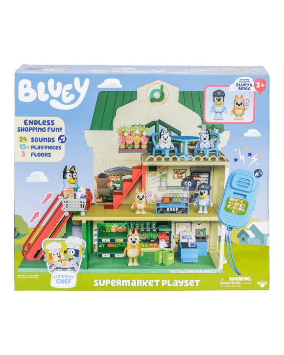 Bluey Supermarket Playset