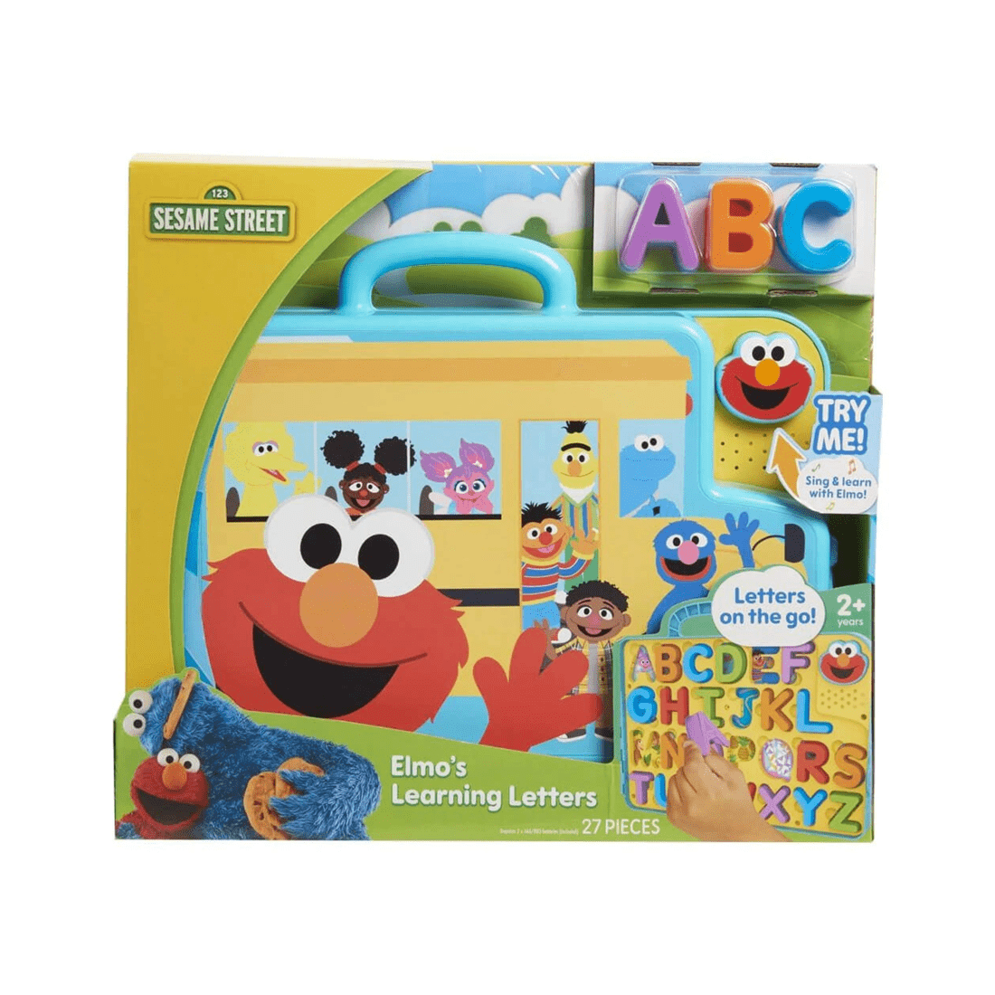 1 TRENDS INTERNATIONAL Sesame Street Elmo's Learning Letters Educational Toy, 1 of 6