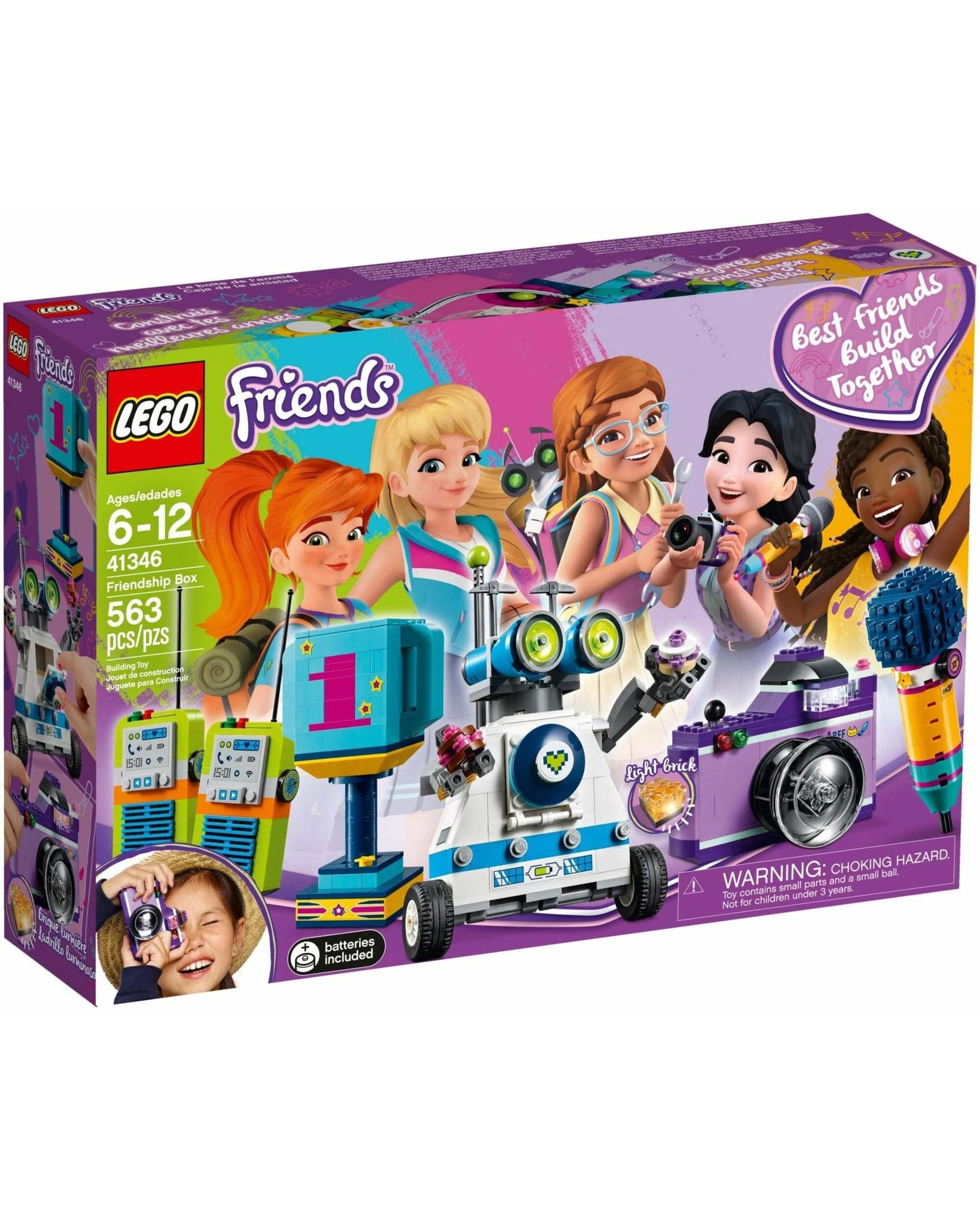 1 LEGO 41346 Friendship Box: Build 5 Life-Sized Accessories, 1 of 4