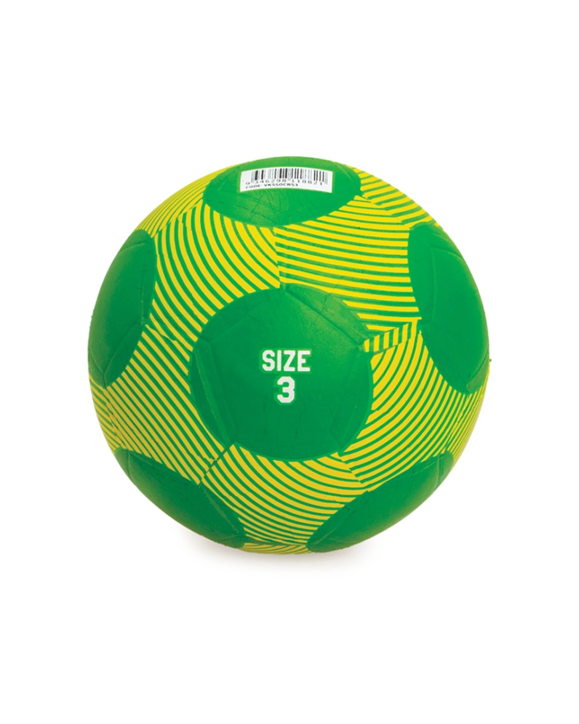 3 Victor Sports Kelly Soccer Ball Rubber Size 3 Panel Pimple Textured 32 Inches - Green, 3 of 3