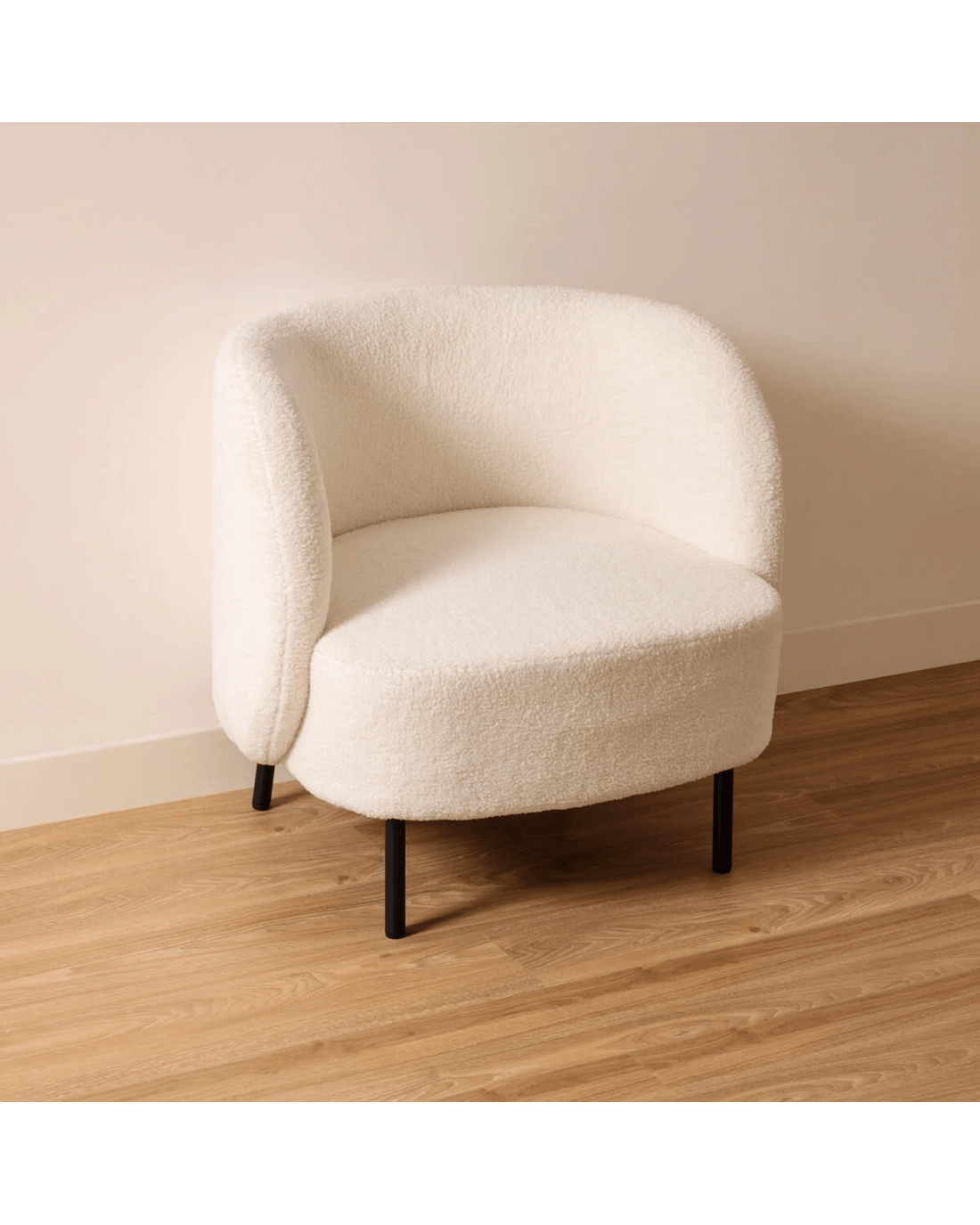 3 Abbey Boucle Lounge Chair, 3 of 6