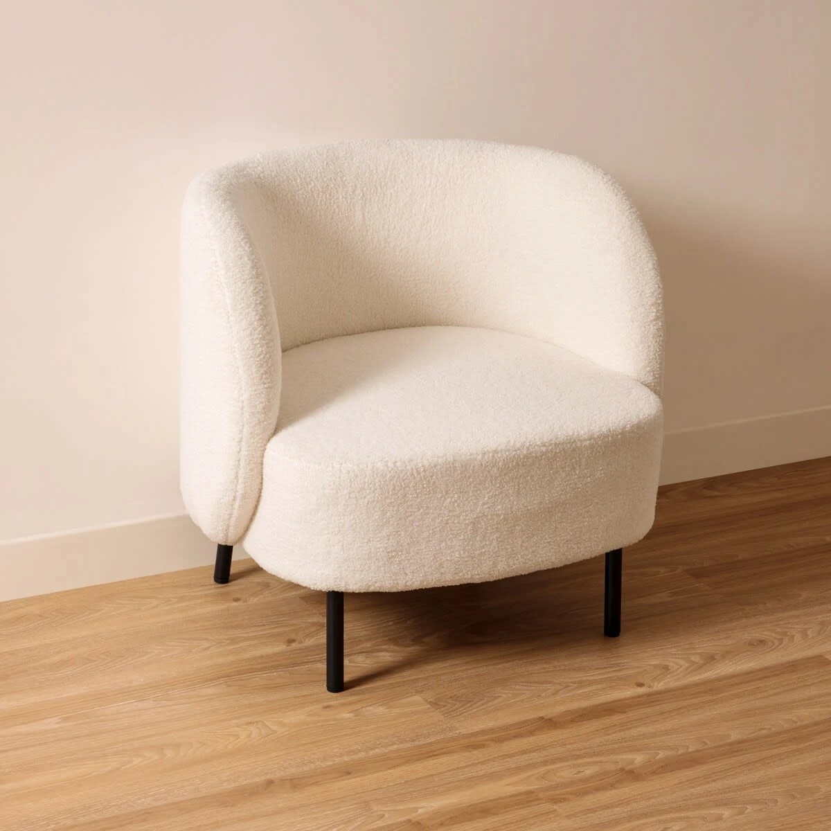 3 Abbey Boucle Lounge Chair, 3 of 6