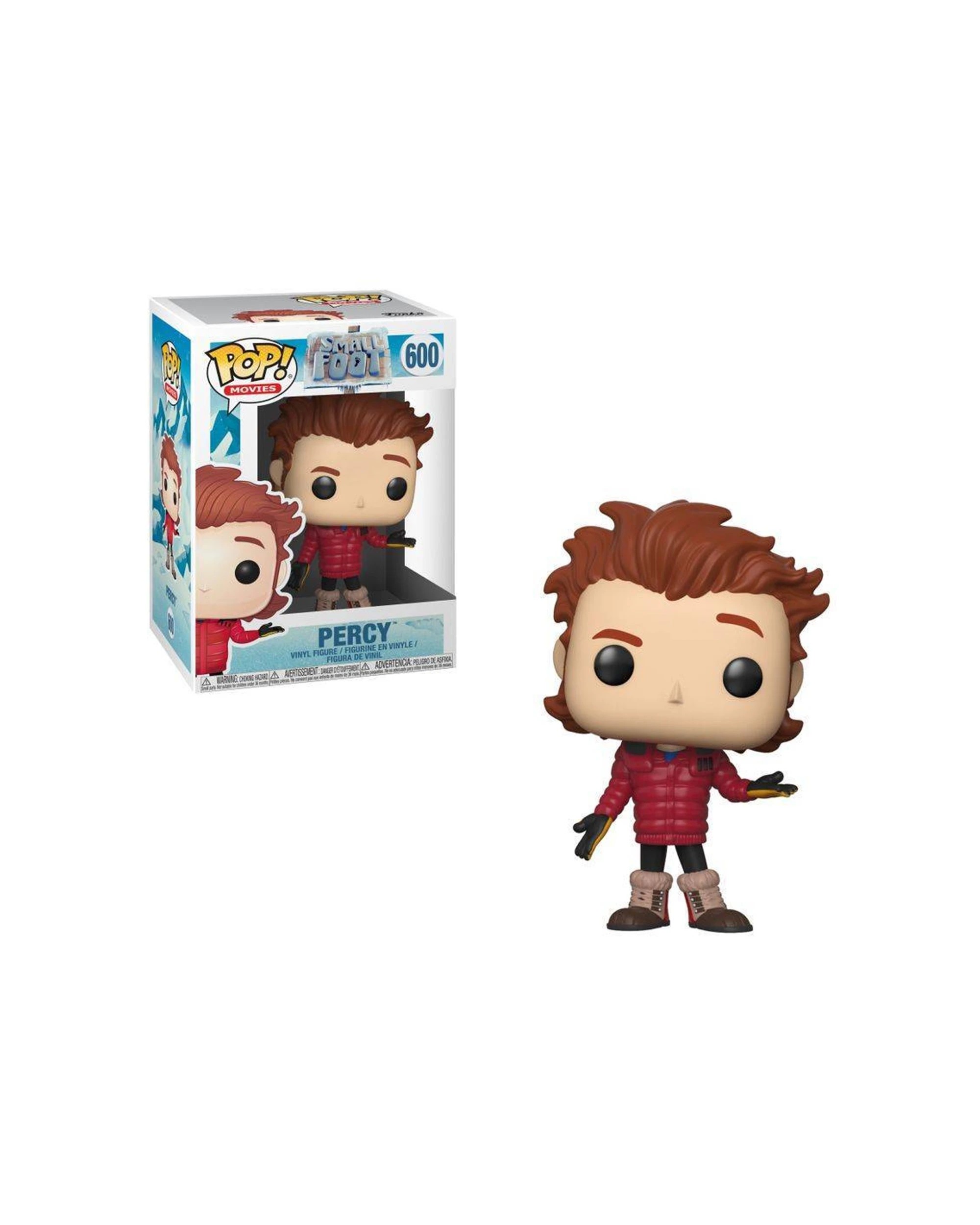 1 Pop Vinyl Figurine Smallfoot - Percy - 10cm Figure - Movie Collectible - Multi, 1 of 3