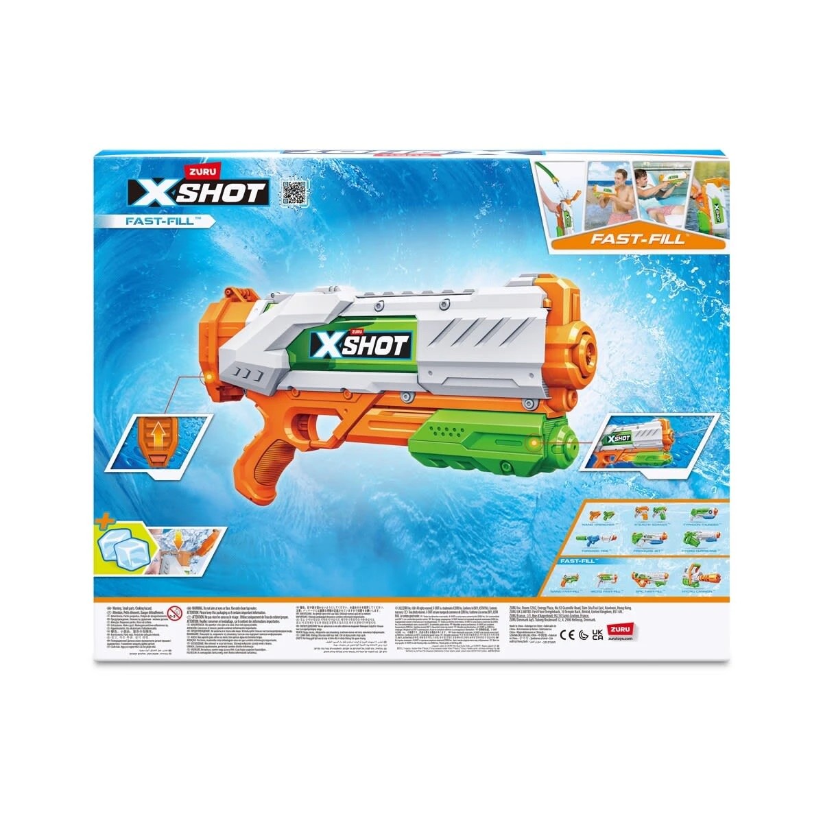 9 Zuru X-SHOT Fast-Fill Double Water Blaster, 9 of 9