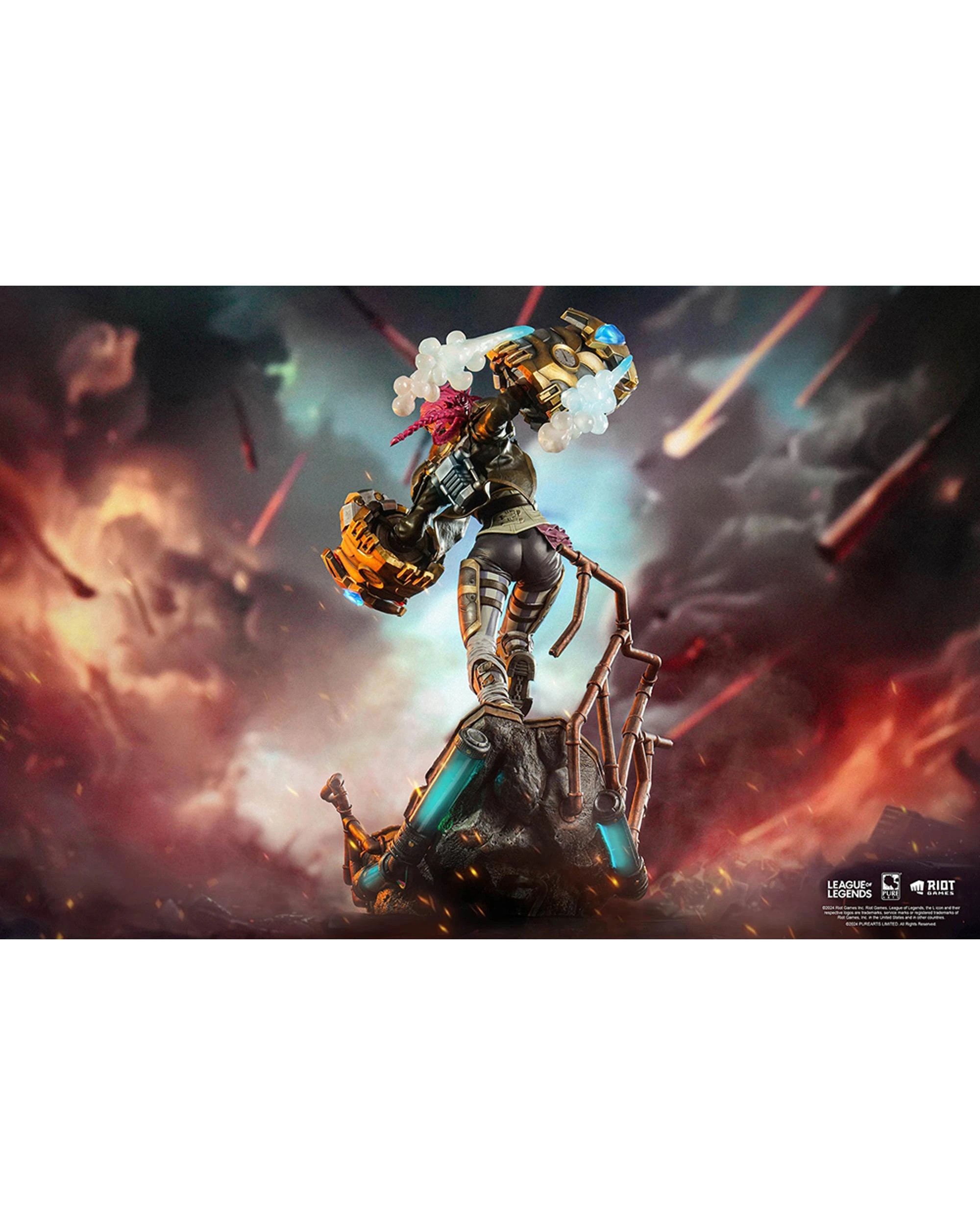 7 Pure Arts League of Legends: Vi 1:6 Scale Statue, 7 of 10