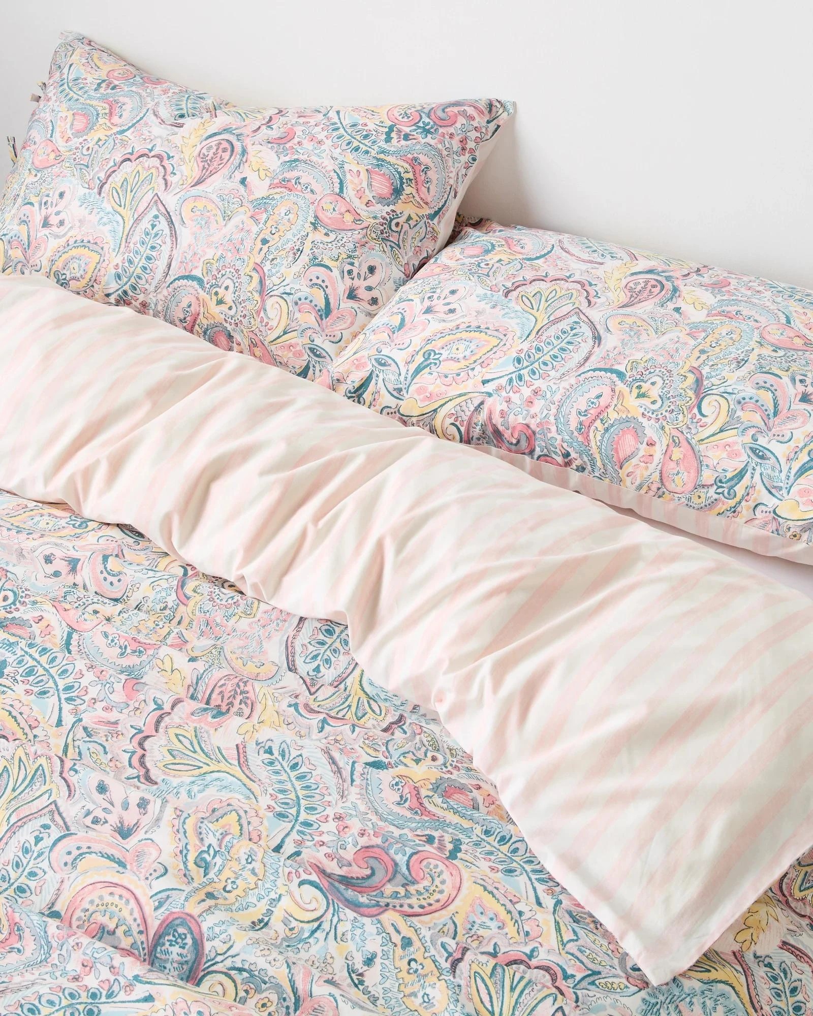 3 Target Addison Paisley Print Australian Cotton Quilt Cover Set - King Bed - Multi, 3 of 6