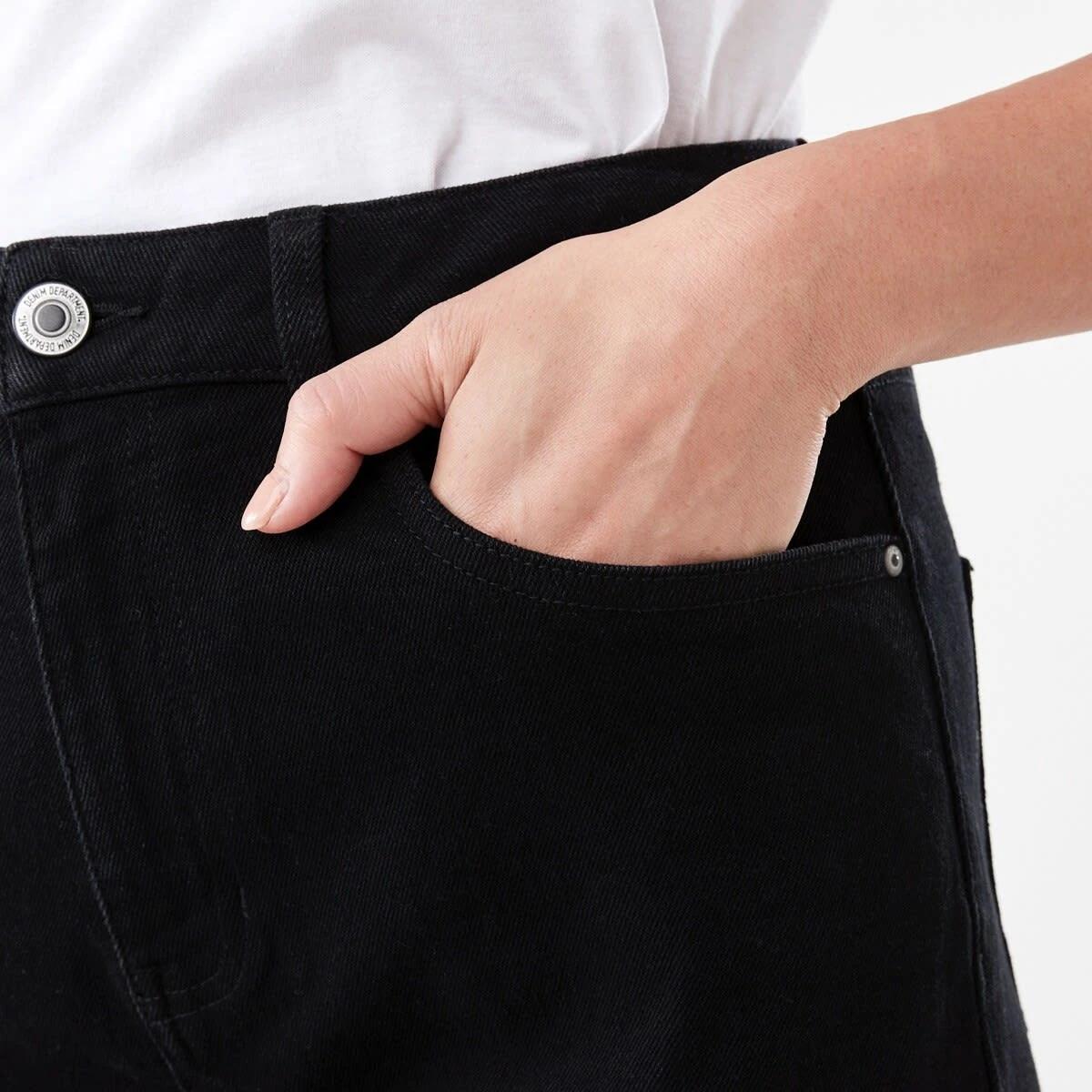 5 Mum Jeans BLACK WASH, 5 of 5