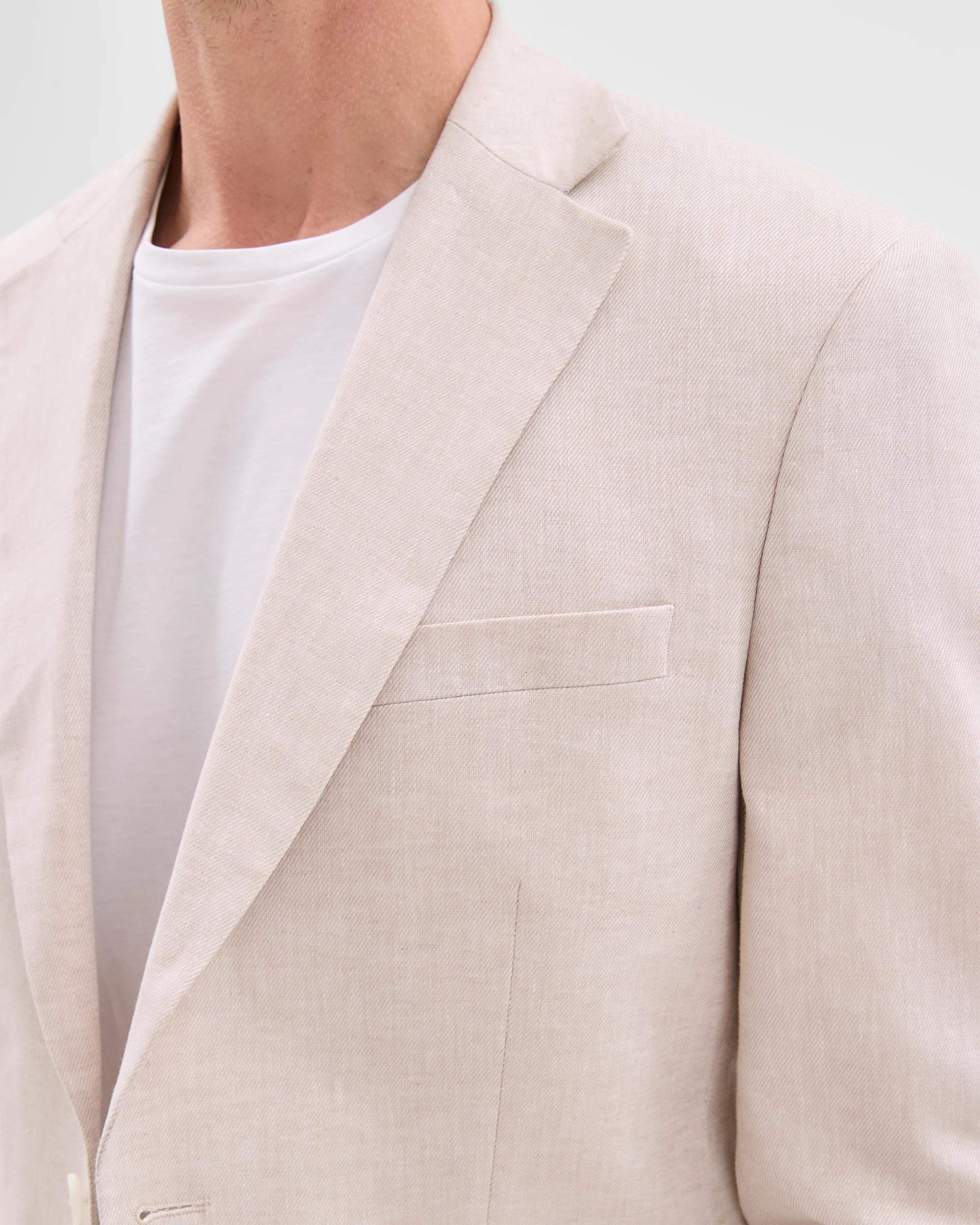 2 European Linen Blend Suit Jacket - Preview NEUTRAL, 2 of 7