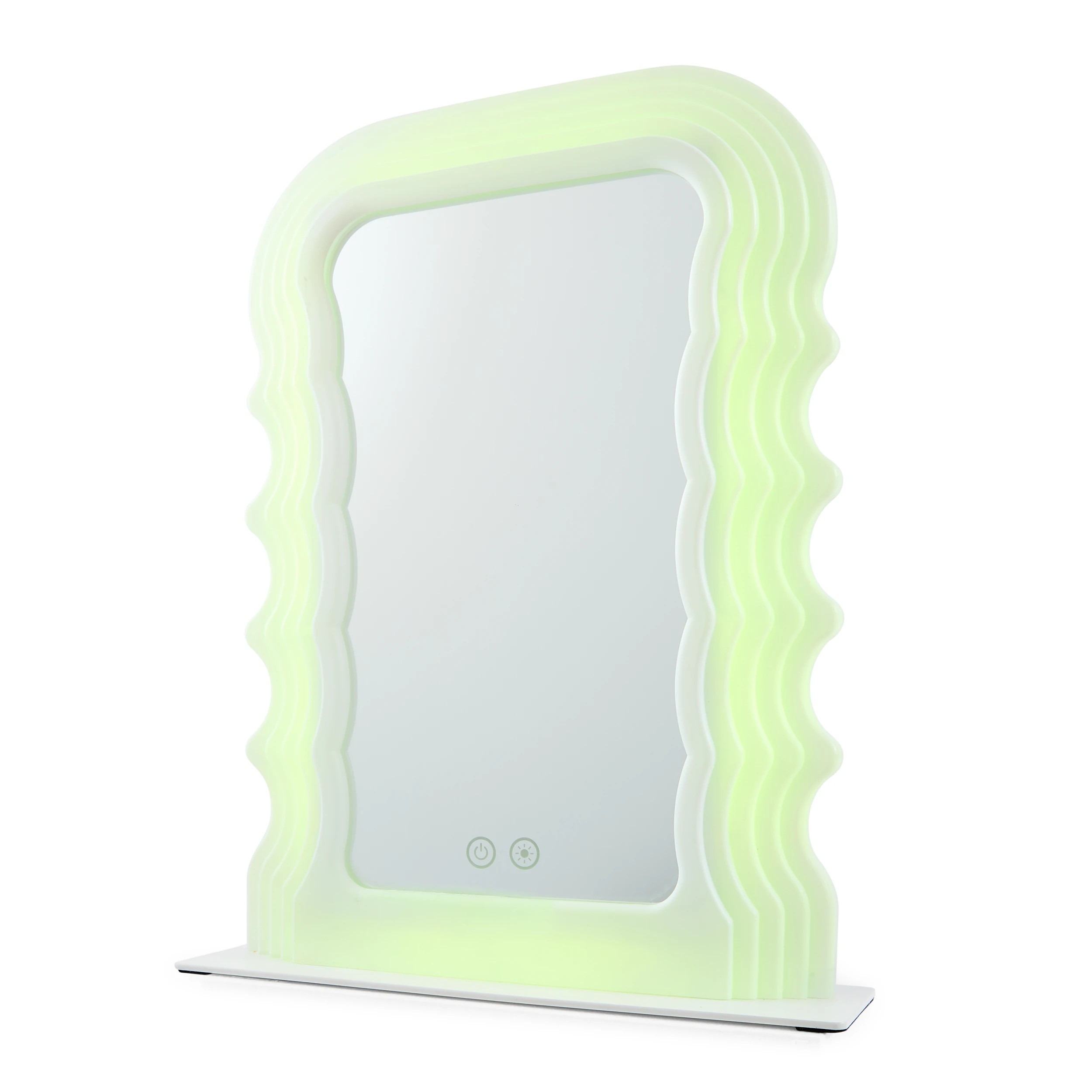 6 Wavy LED Mirror, 6 of 10