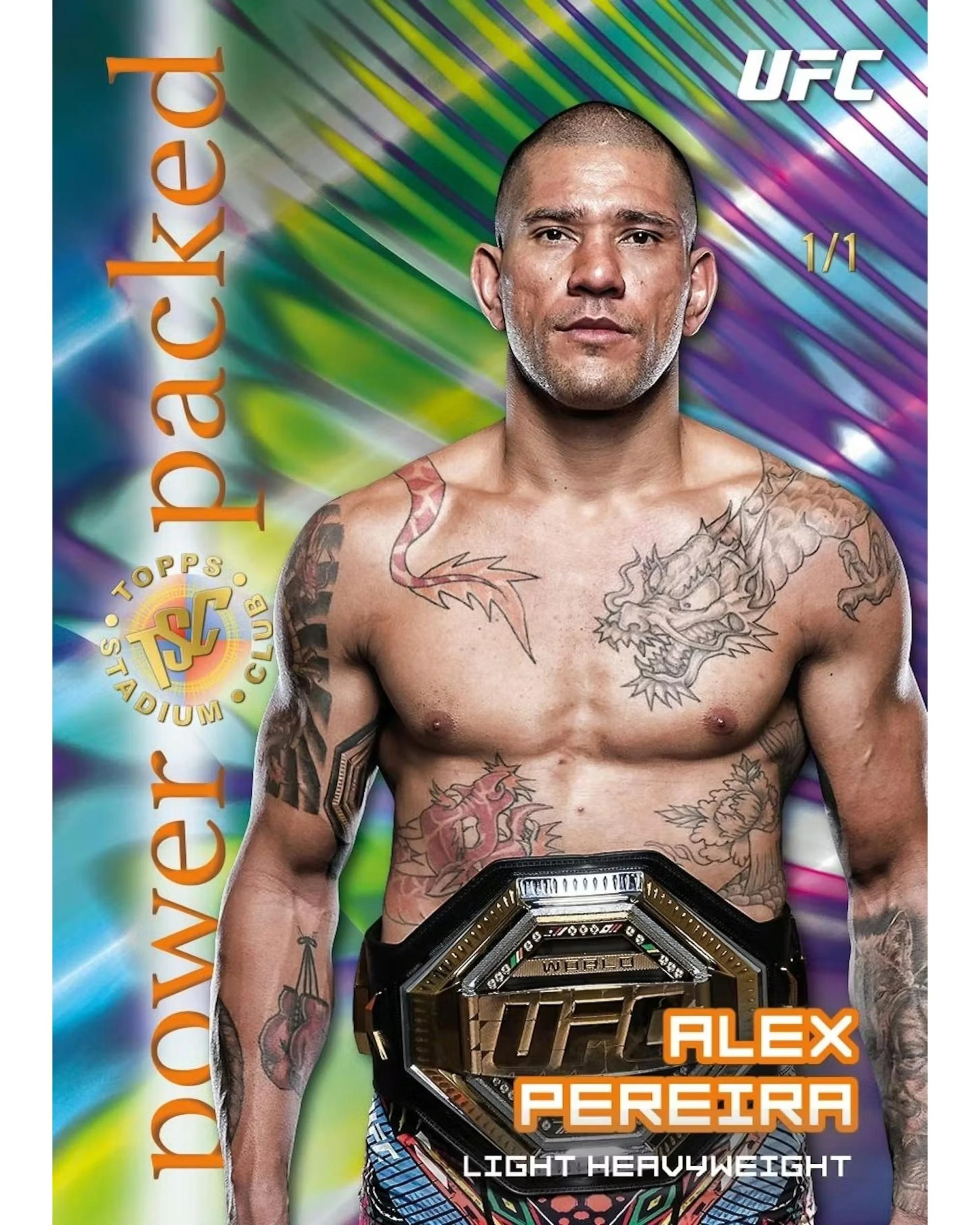 5 Topps 2025 UFC Stadium Club Hobby Box, 5 of 6