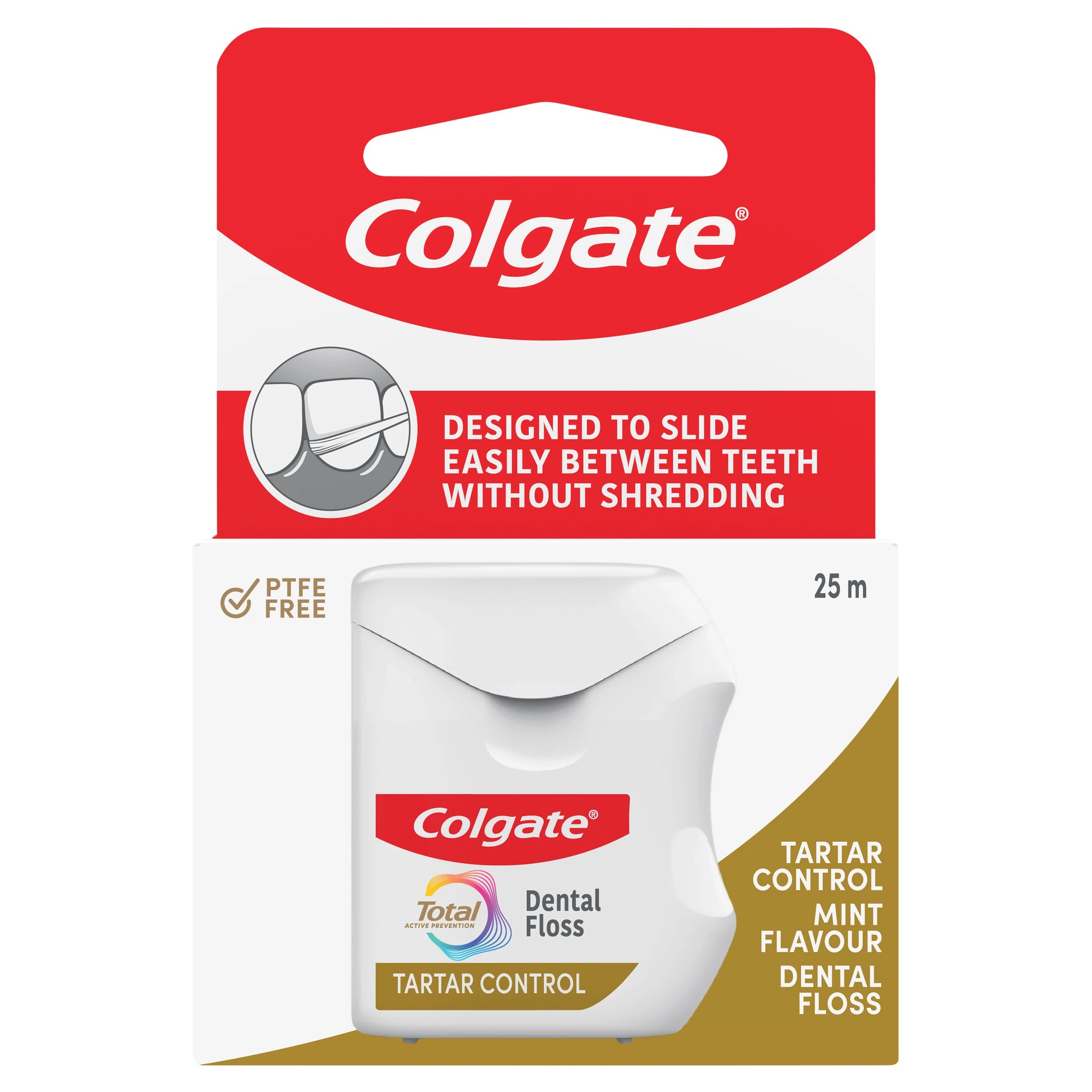 1 Colgate Total Tartar Control Dental Floss, 1 of 10