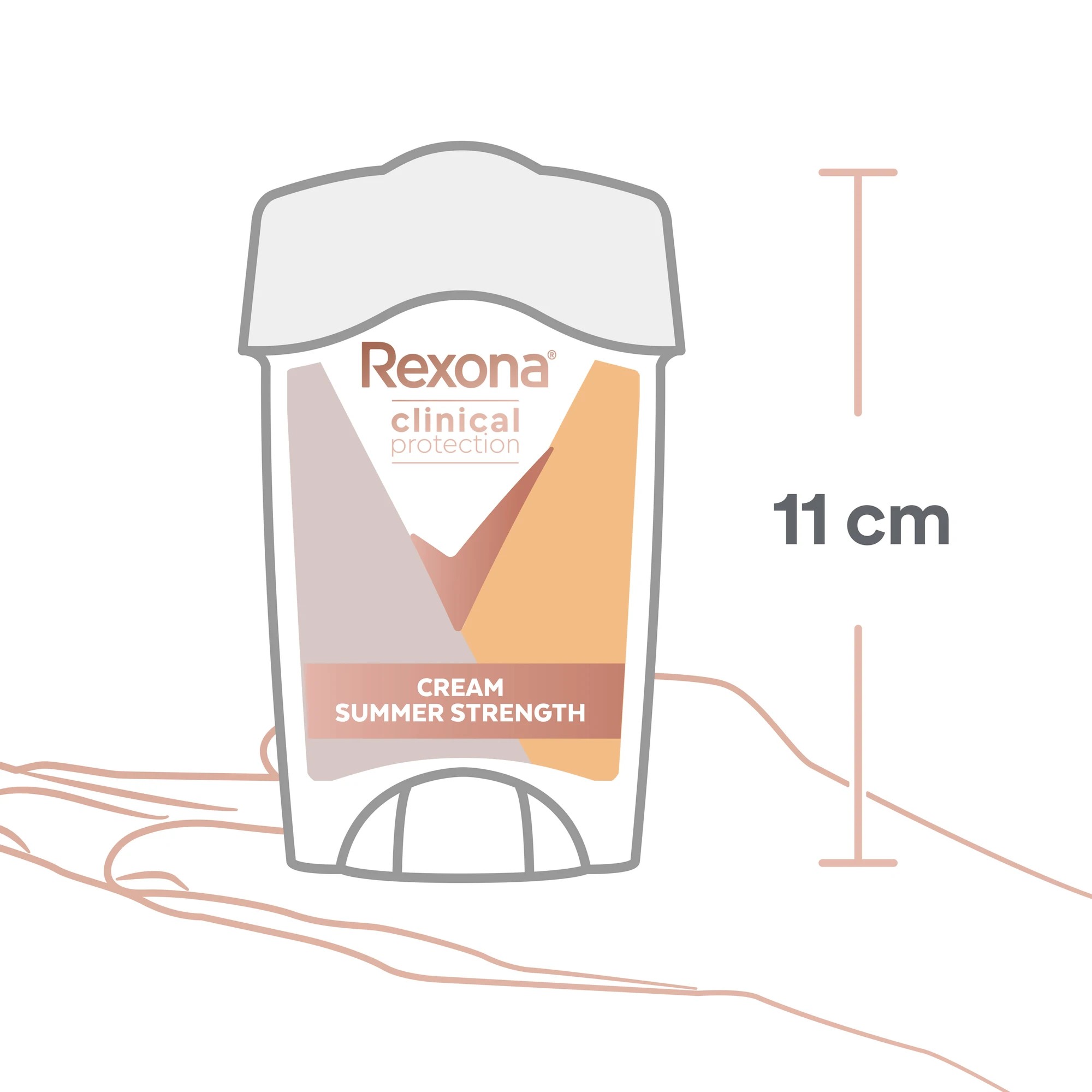 10 Rexona Summer Strength Clinical Protection Antiperspirant 45ml, 10 of 10