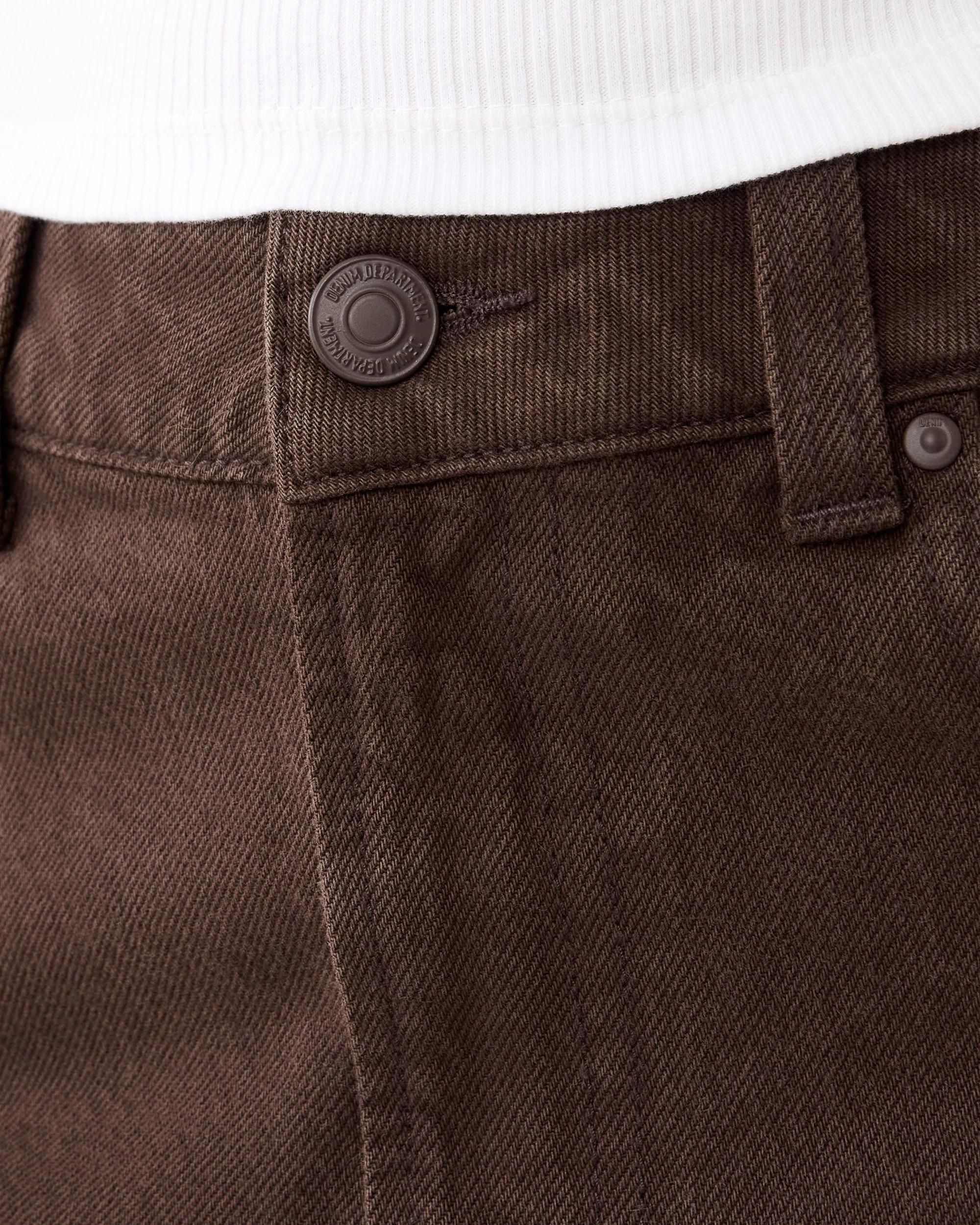 4 Barrel Leg Jeans Melt Brown, 4 of 8