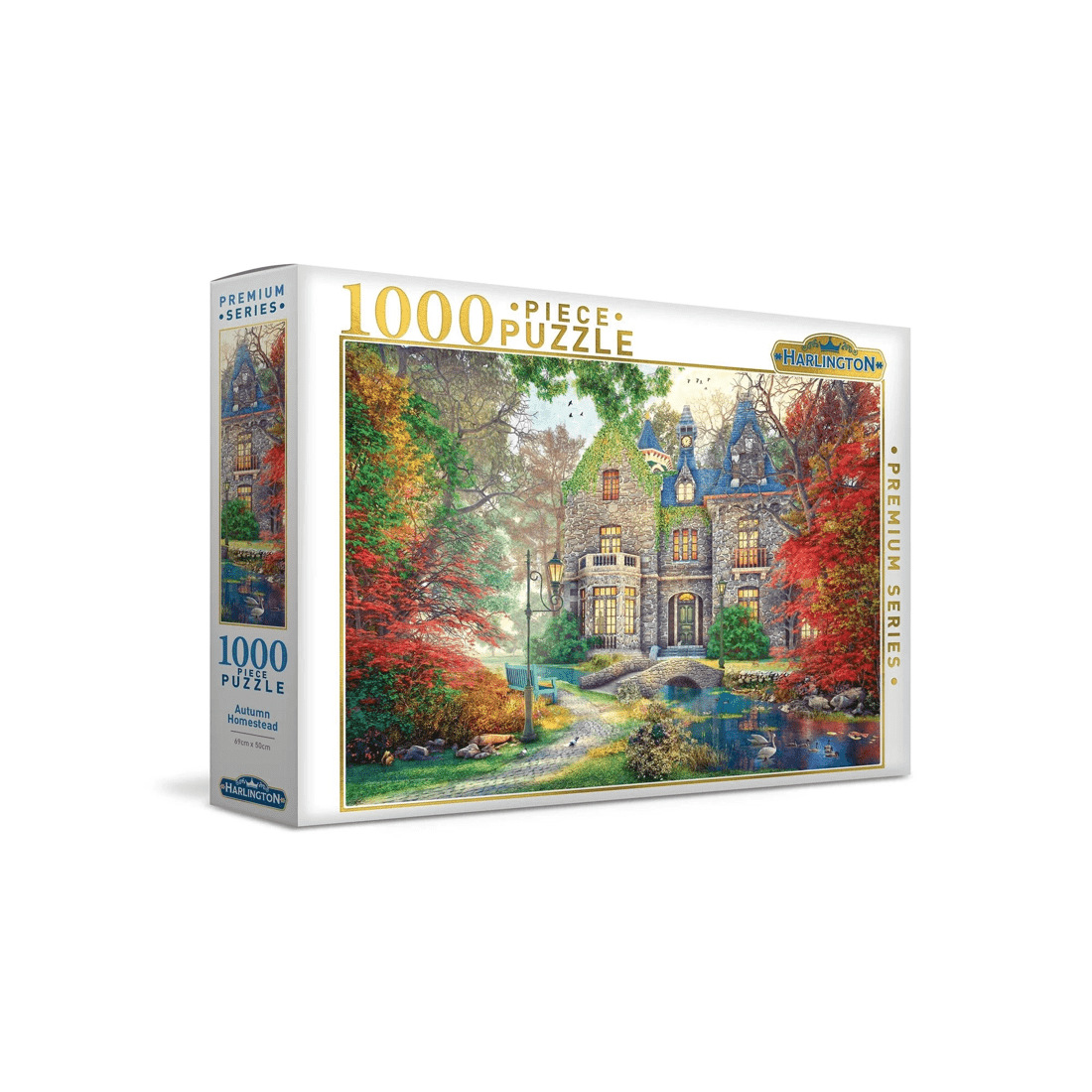 2 Harlington 1000 Piece Jigsaw Puzzle - Castles & Cottages - Assorted* - Multi, 2 of 10