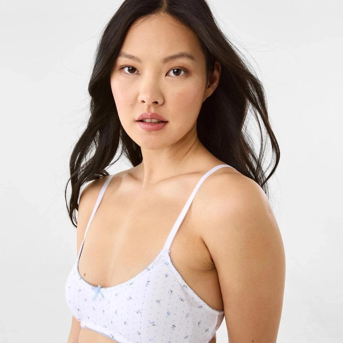 4 Pointelle Scoop Crop FLORAL DOT BRUNI BLUE, 4 of 7