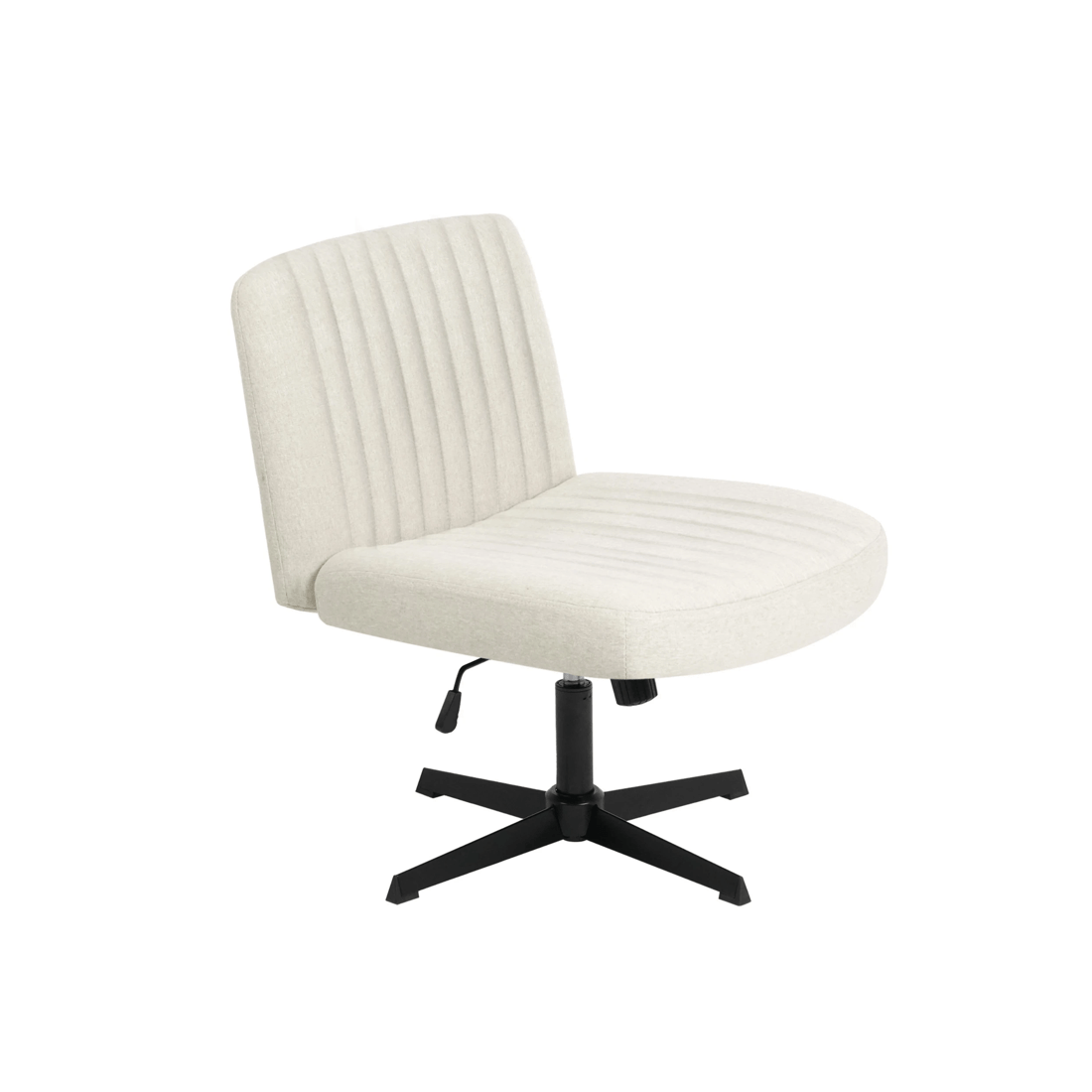 1 Advwin Armless Office Chair Beige, 1 of 9