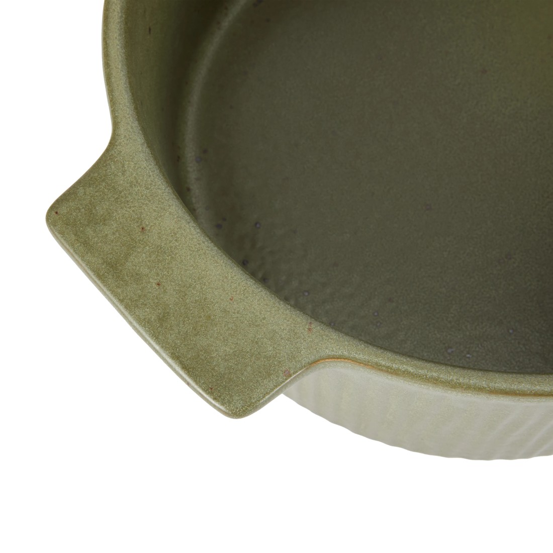 3 Ceramic Casserole - Olive, 3 of 6