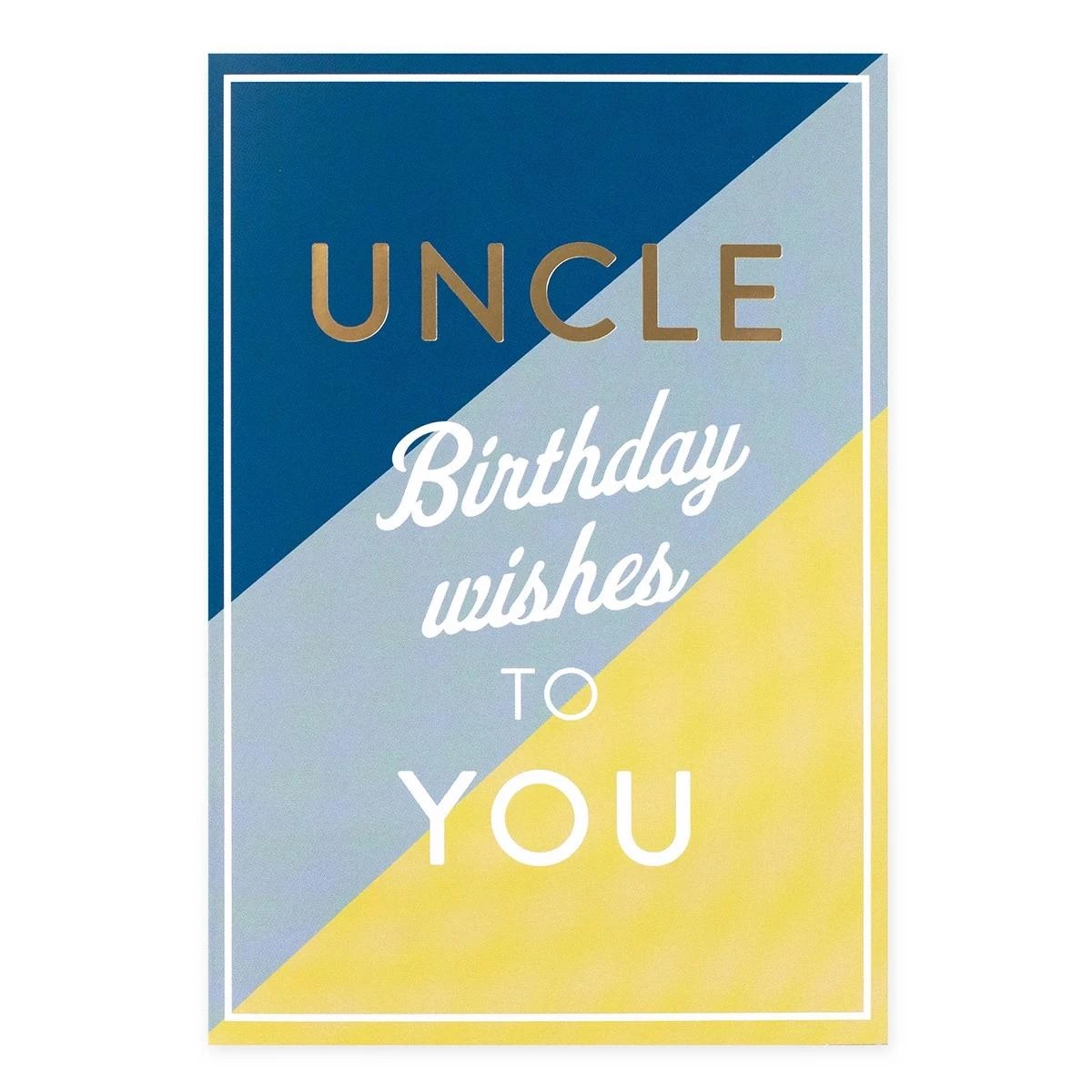 3 Connections from Hallmark Birthday Card - Uncle, Birthday Wishes to You, 3 of 3