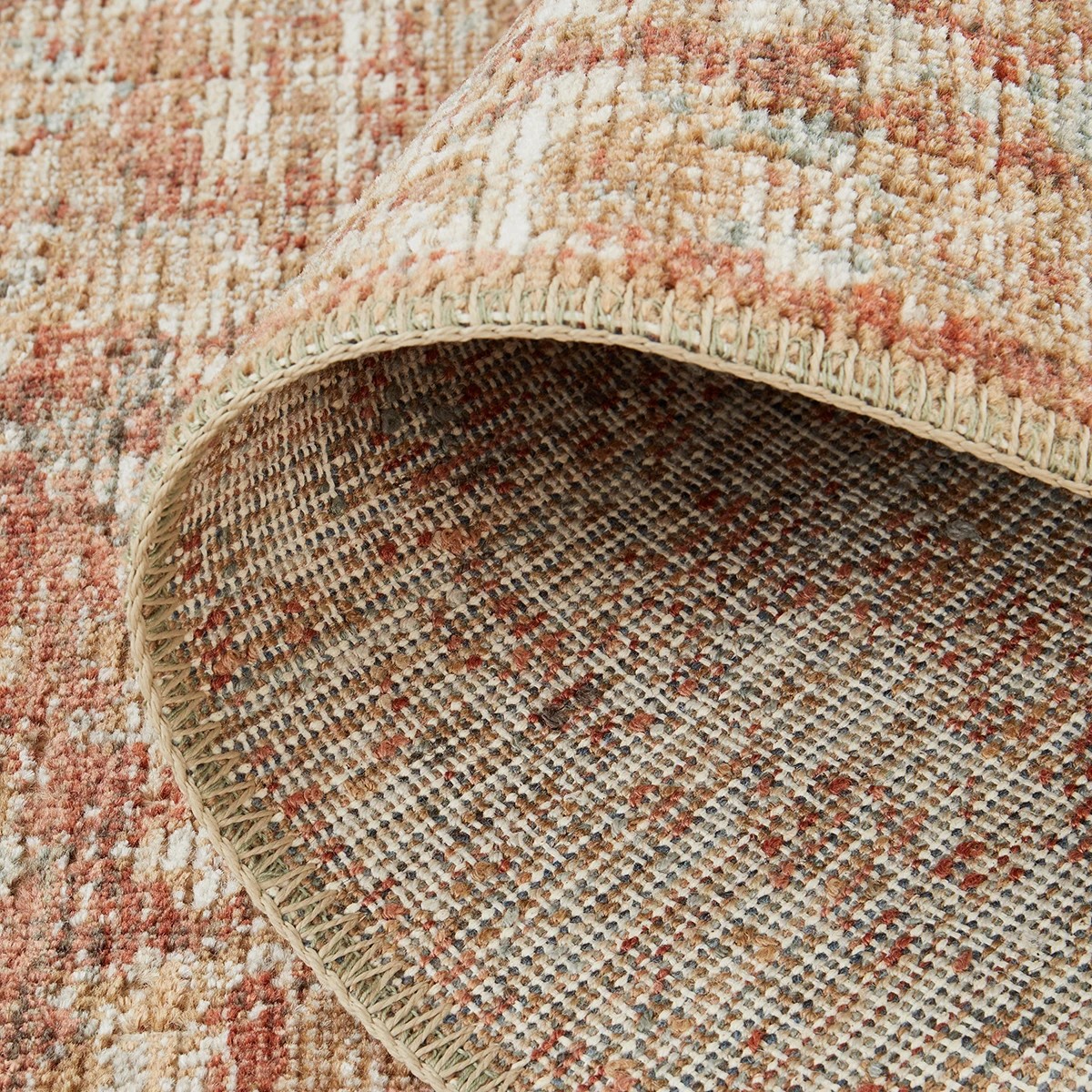 6 Common Ground Rugs Heirloom 03 285x80cm - Medium Runner Power Loomed Rug - Brown, 6 of 7