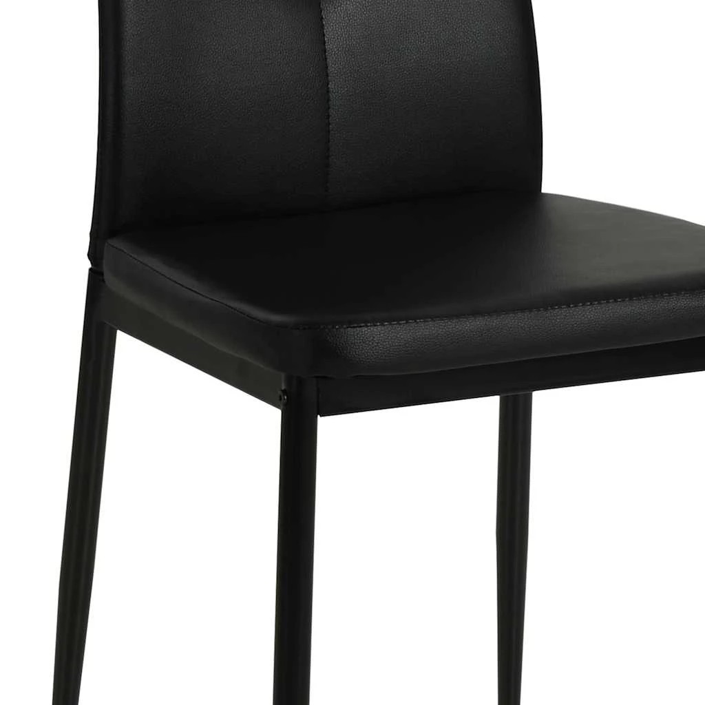 6 Vidaxl Dining Chair Dining Room Chairs - Black, 6 of 9