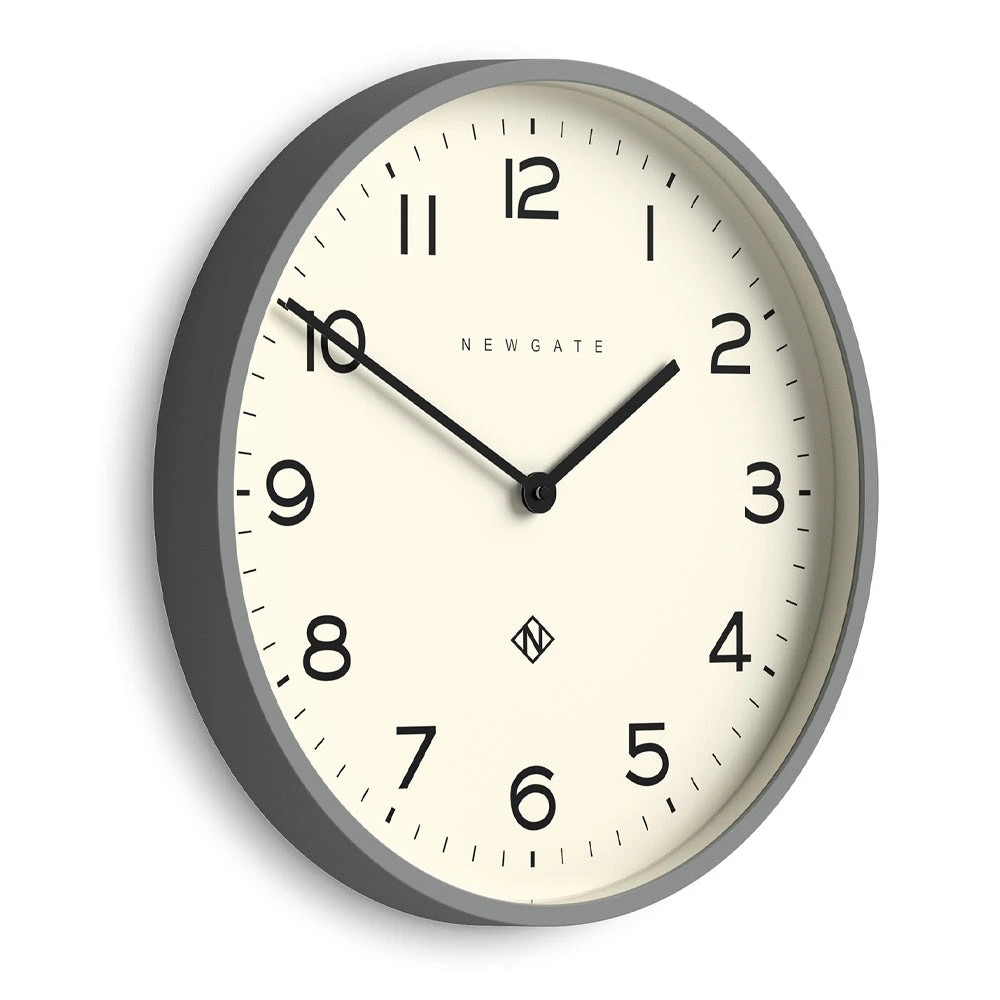 Newgate Number Two Echo Wall Clock-Posh Grey - Grey - Kmart