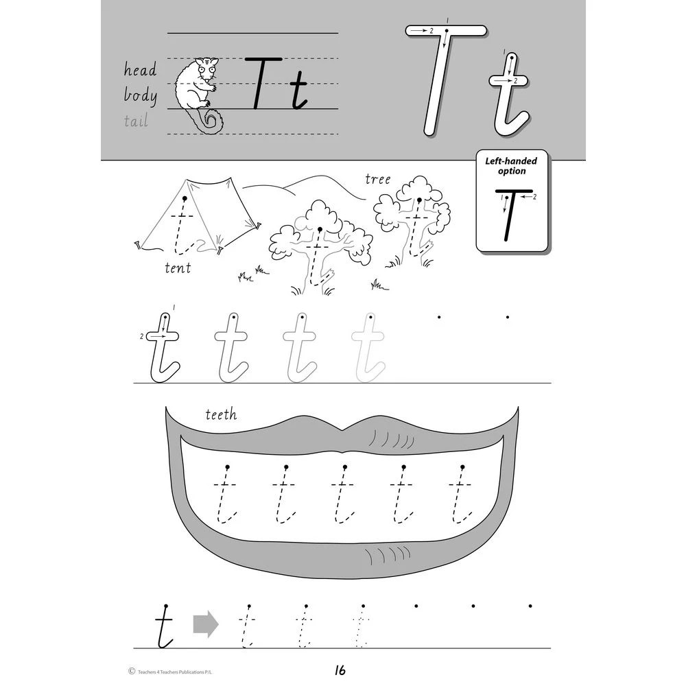3 Handwriting Conventions Practice Book Victoria Prep, 3 of 4