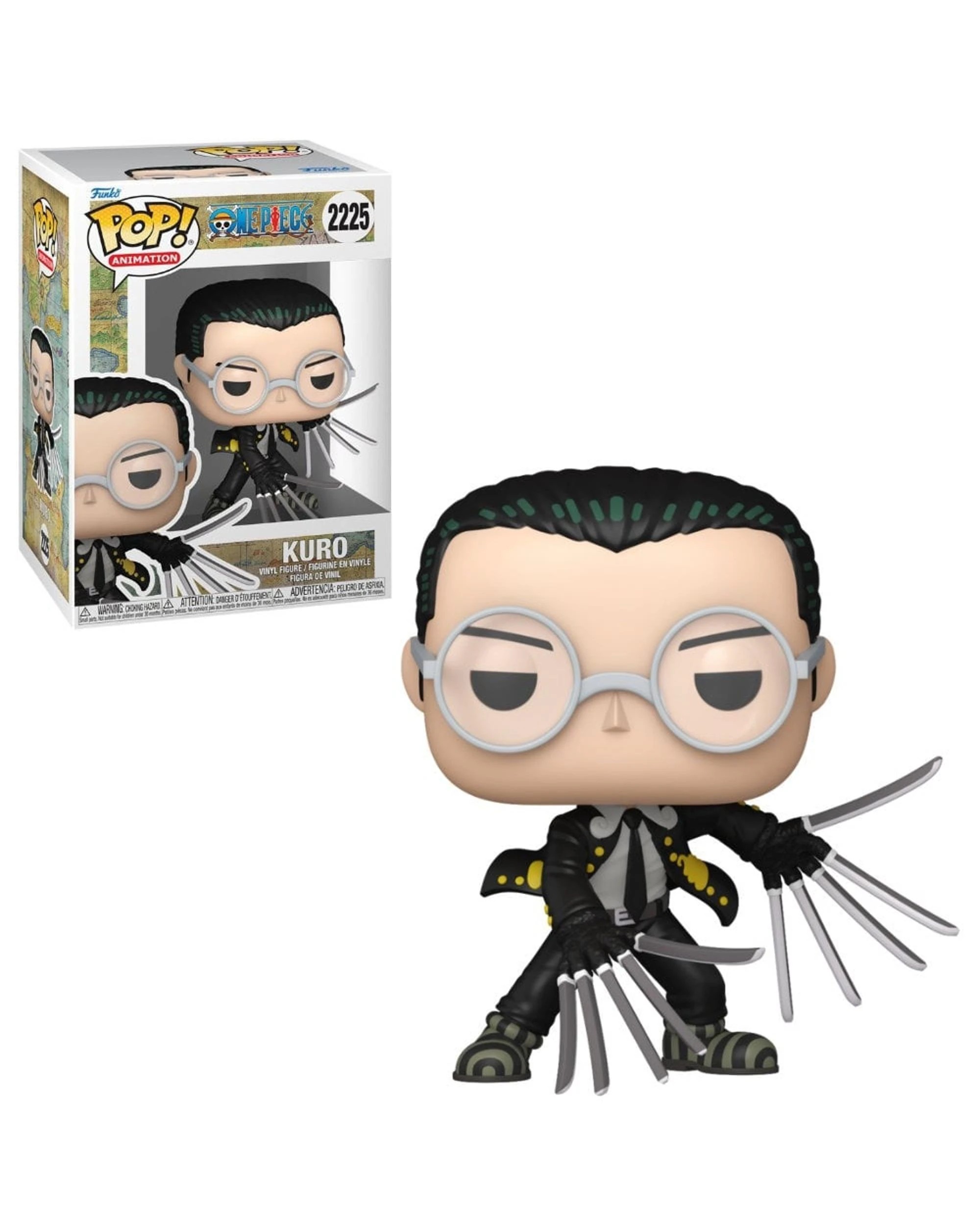 1 One Piece Kuro Funko POP! Vinyl, 1 of 3
