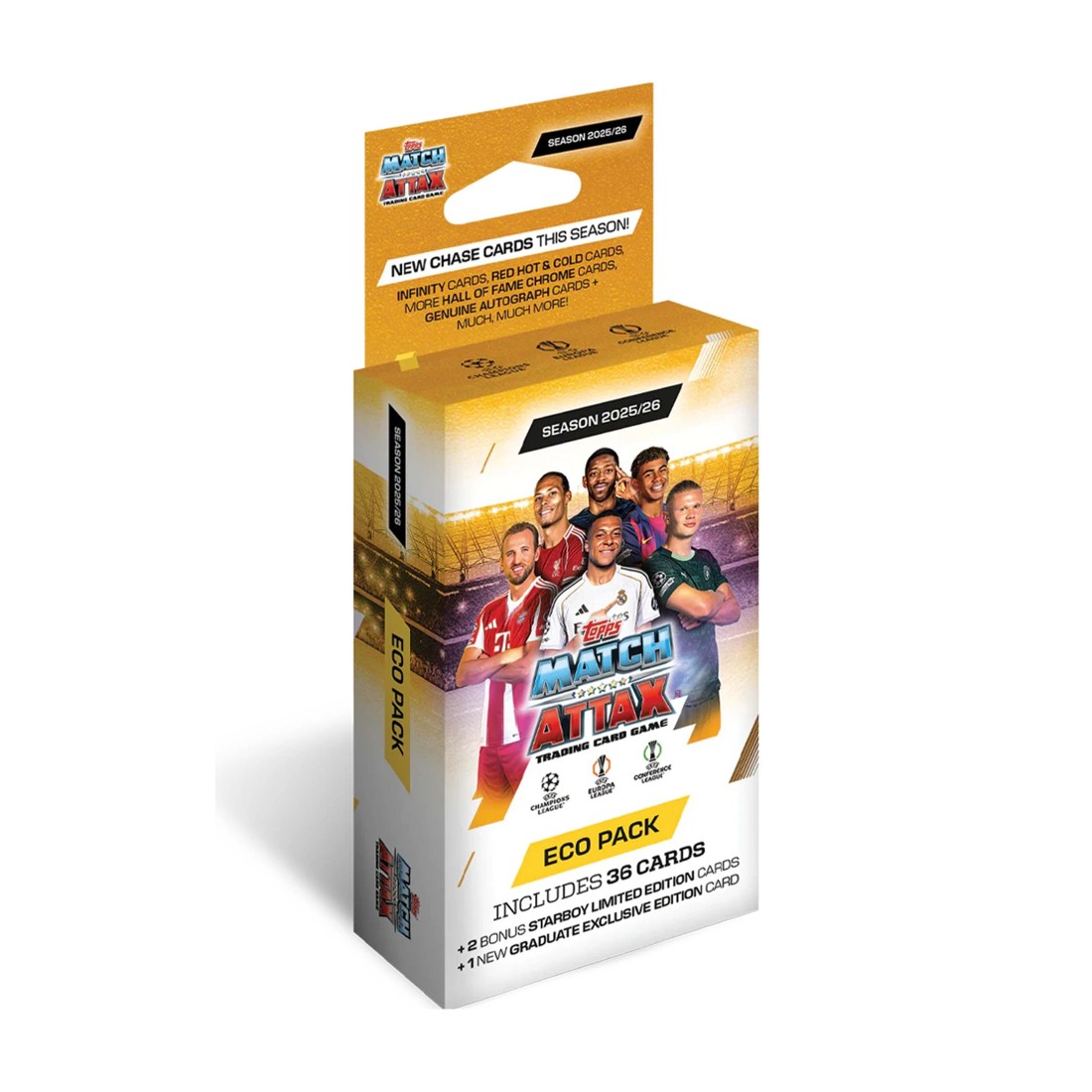 1 Topps UCC Match Attax 2025/2026 Edition Trading Card Eco Hanger Box, 1 of 2