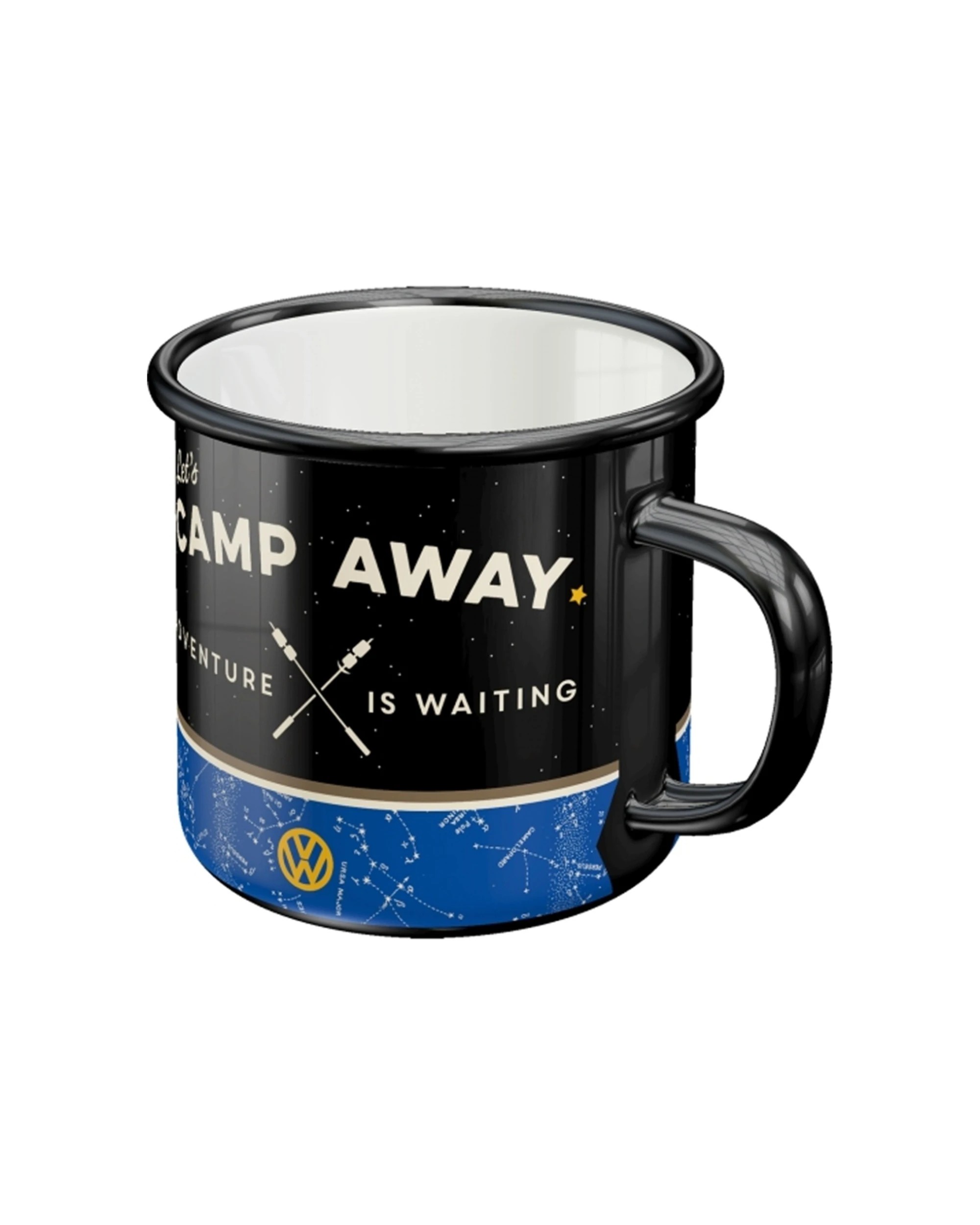 1 Nostalgic-Art Enamel Mug 360ml Mug - Retro Look Design - Pattern, 1 of 4