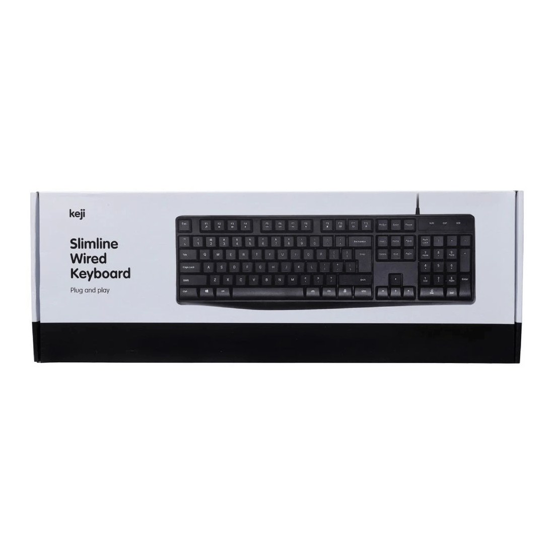 5 Keji Slimline Wired Keyboard, 5 of 5