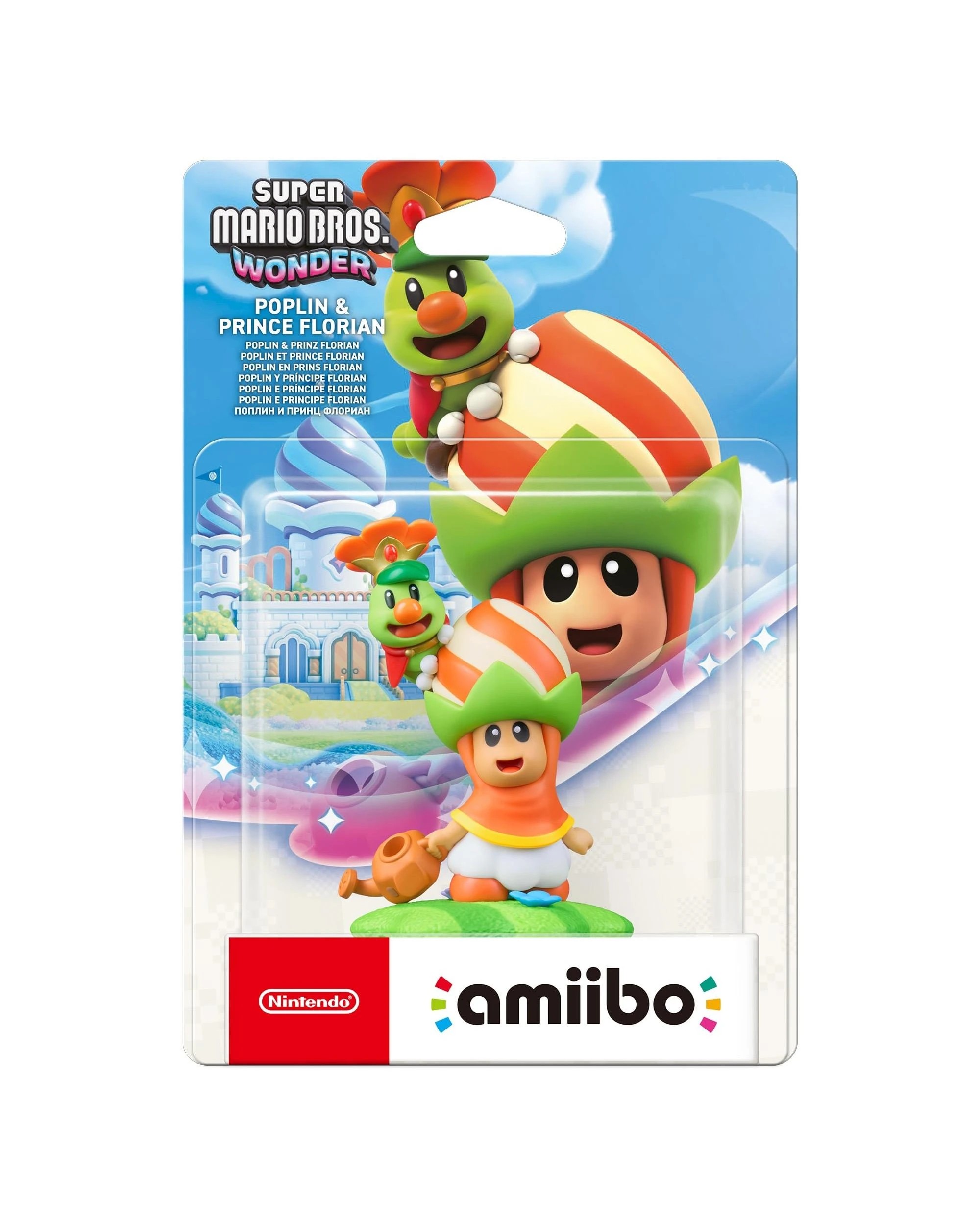 1 Nintendo Poplin and Prince Florian amiibo - Super Mario Bros. Wonder, 1 of 1