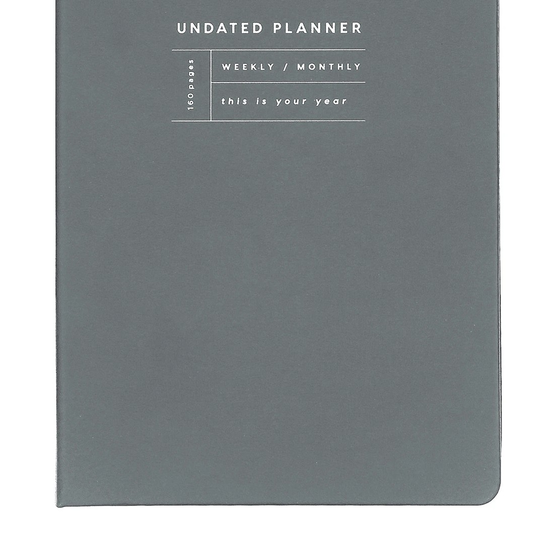 5 Undated Planner - Black, 5 of 6