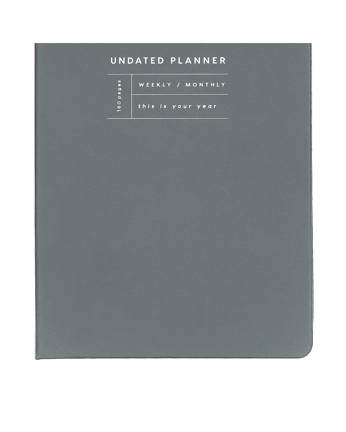 5 Undated Planner - Black, 5 of 6